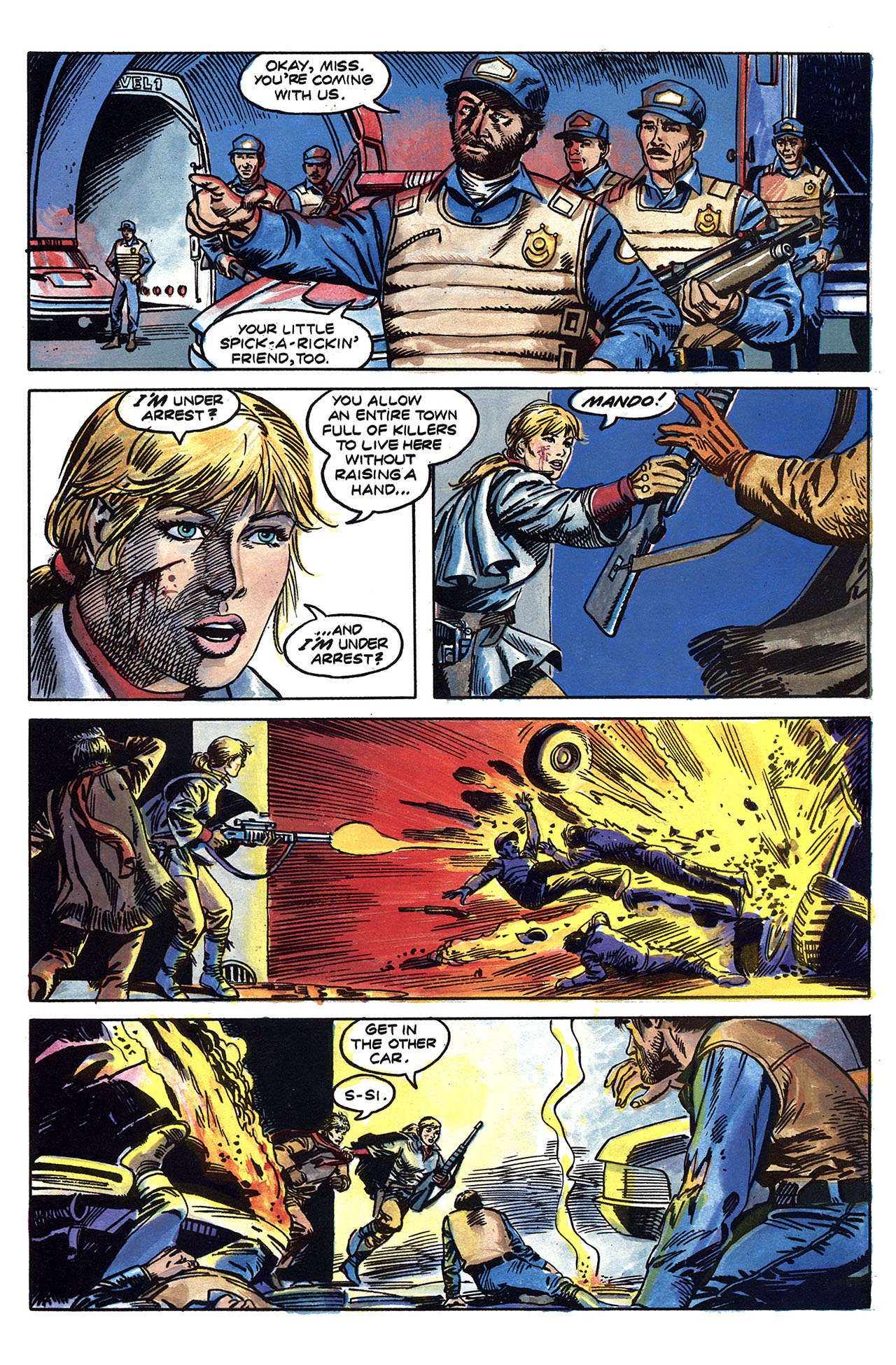 Read online Evangeline (1984) comic -  Issue #1 - 21