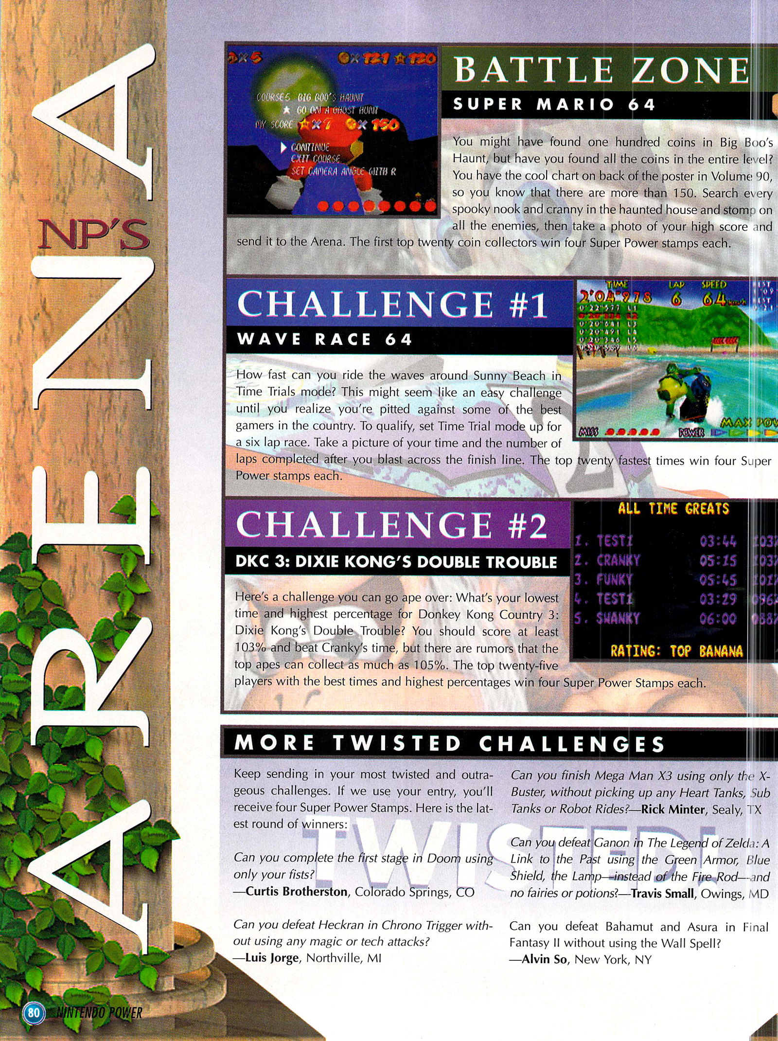 Read online Nintendo Power comic -  Issue #92 - 80