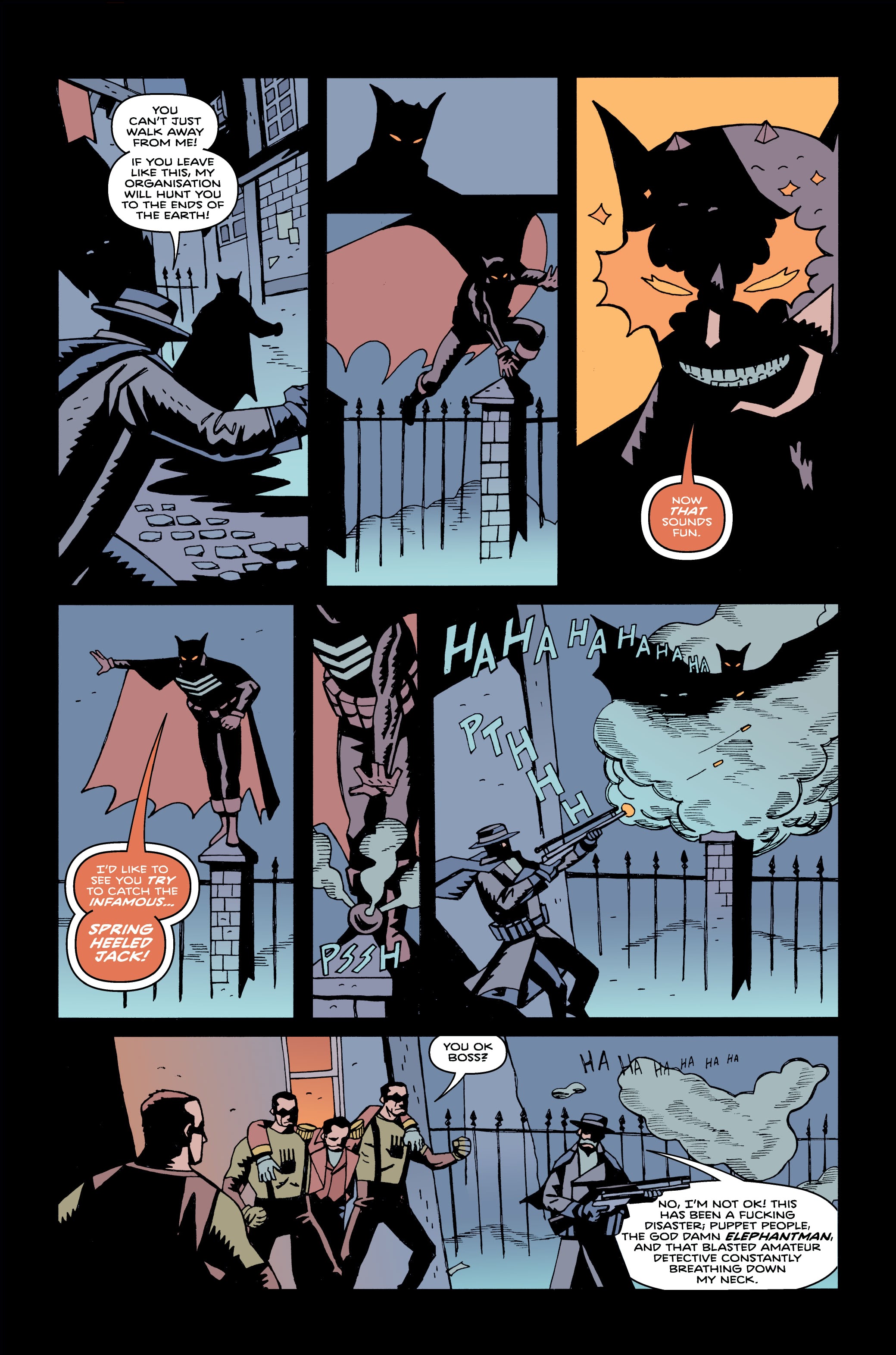 Read online Merrick: The Sensational Elephantman comic -  Issue #11 - 21