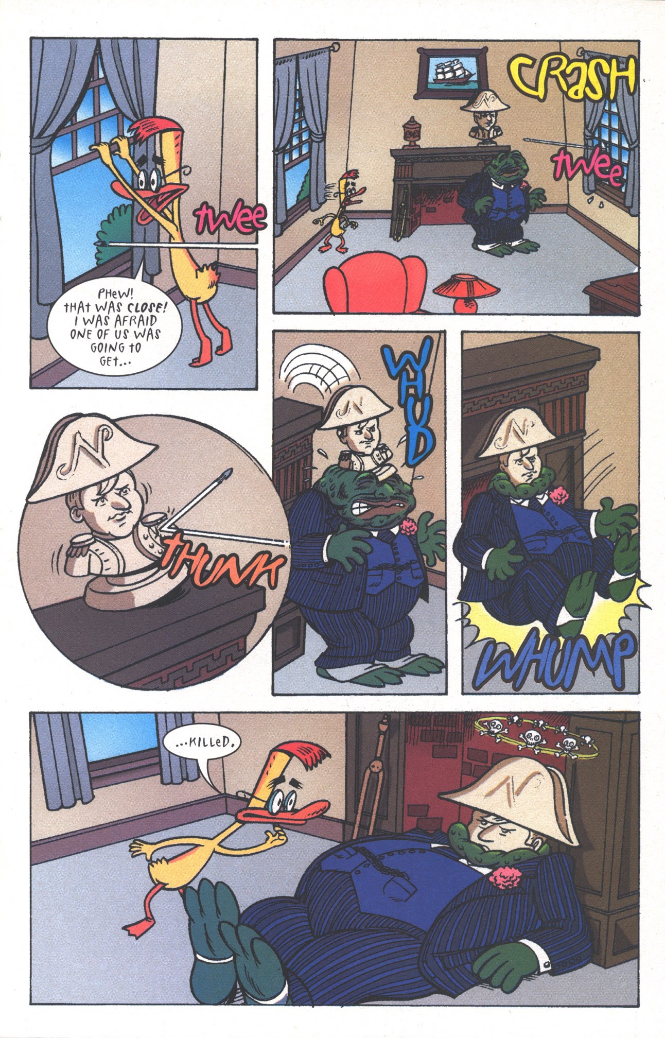 Read online Duckman : The Mob Frog Saga comic -  Issue #2 - 11