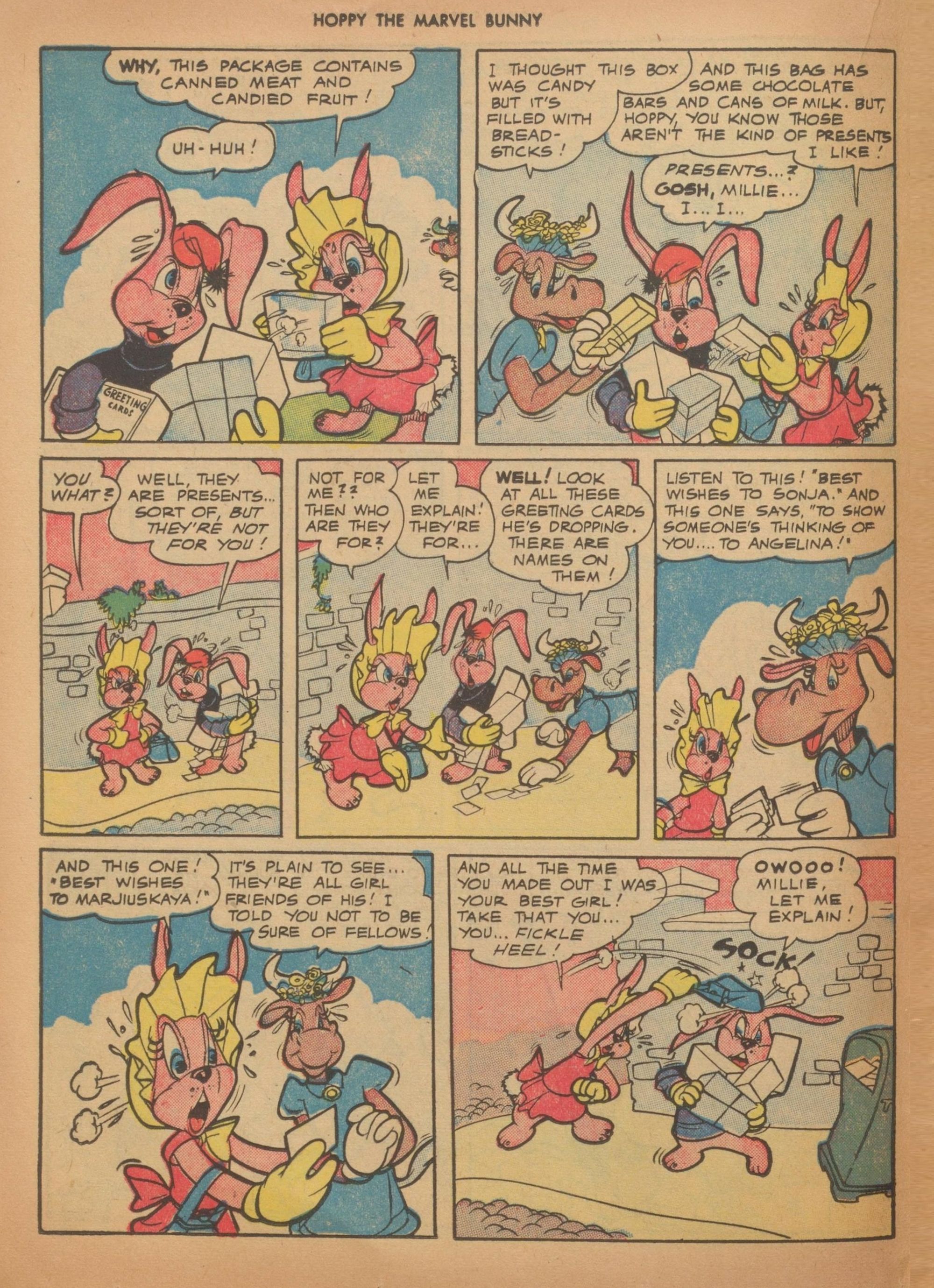 Read online Hoppy The Marvel Bunny comic -  Issue #14 - 16