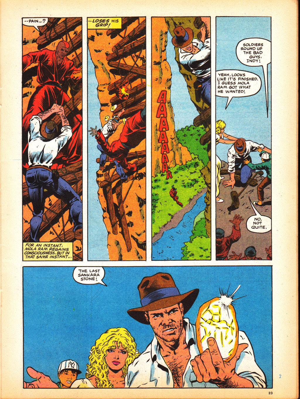 Read online Indiana Jones comic -  Issue #3 - 23