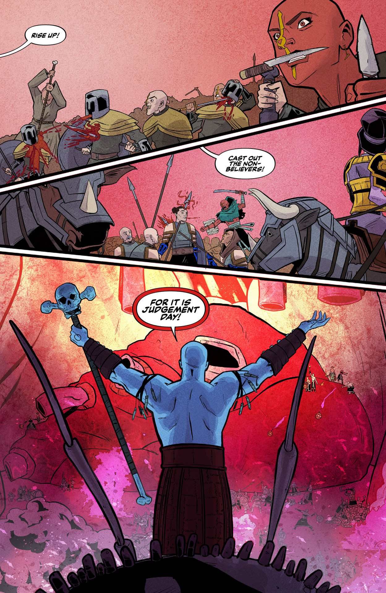Read online Godfell comic -  Issue #5 - 24