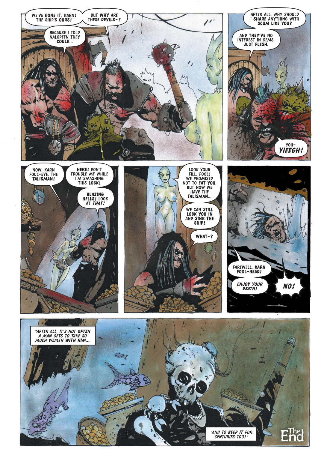 Read online Tales of Telguuth comic -  Issue # TPB - 128