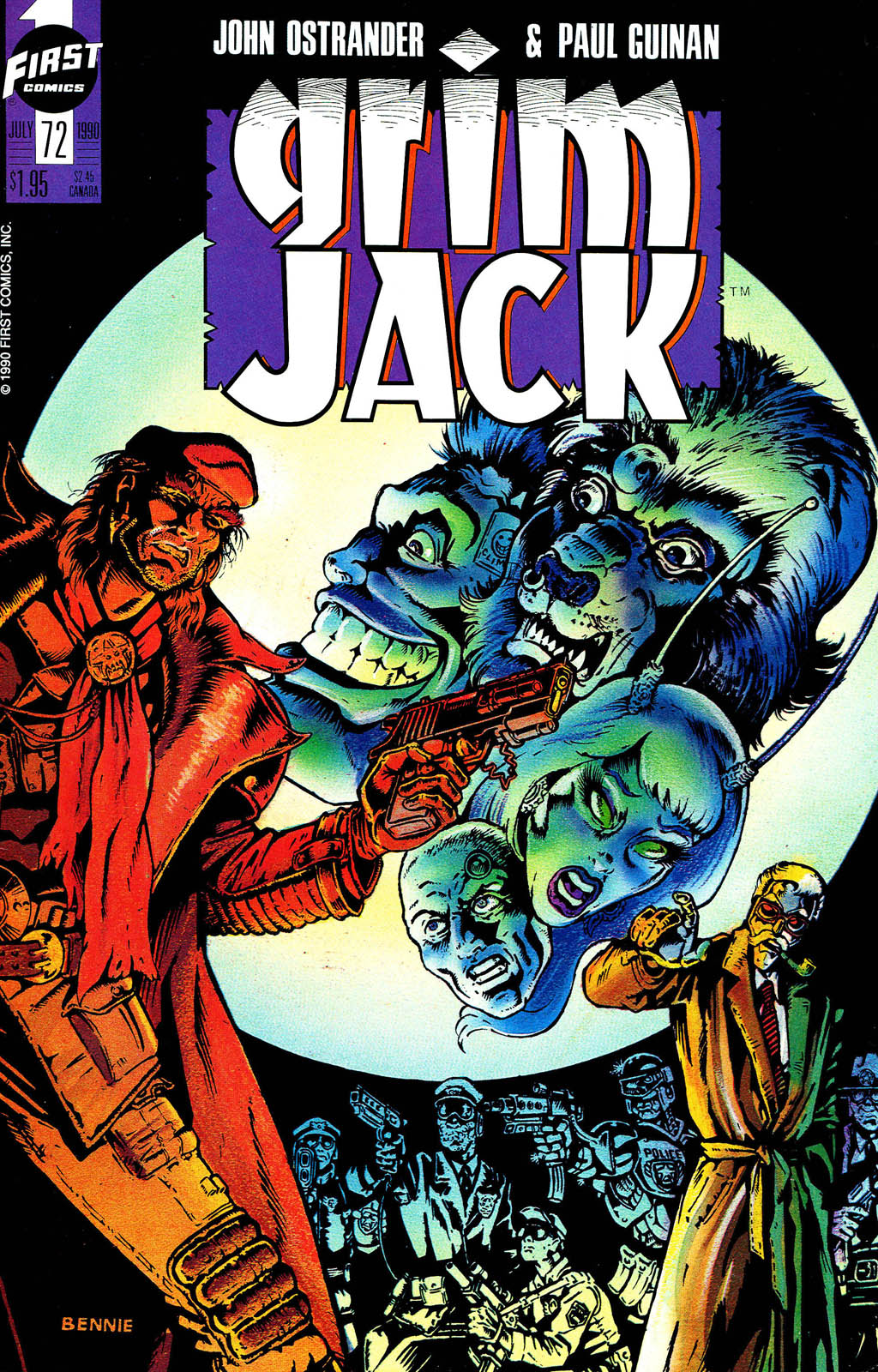 Read online Grimjack comic -  Issue #72 - 1