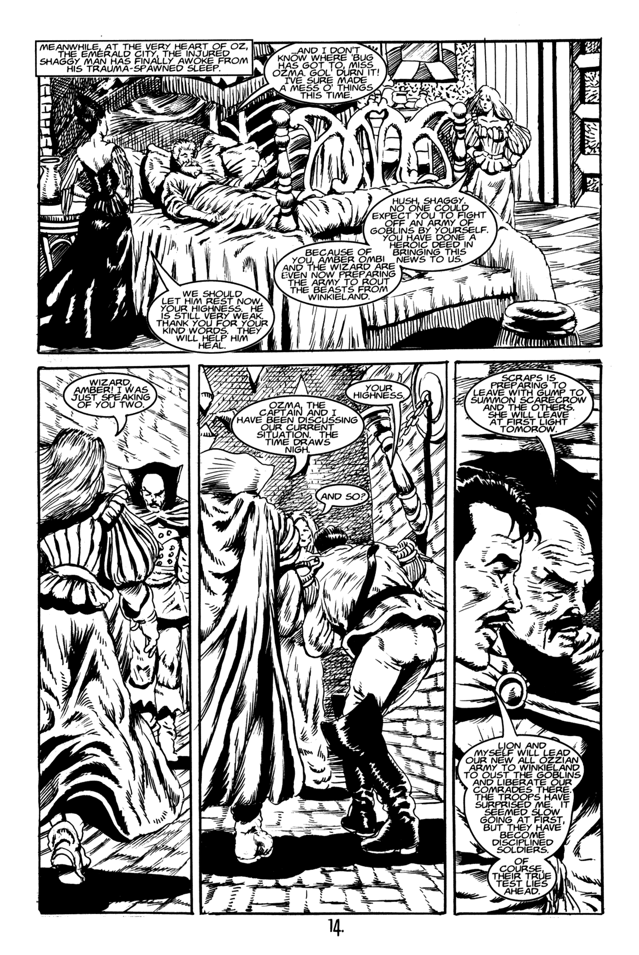 Read online Dark Oz comic -  Issue #2 - 16