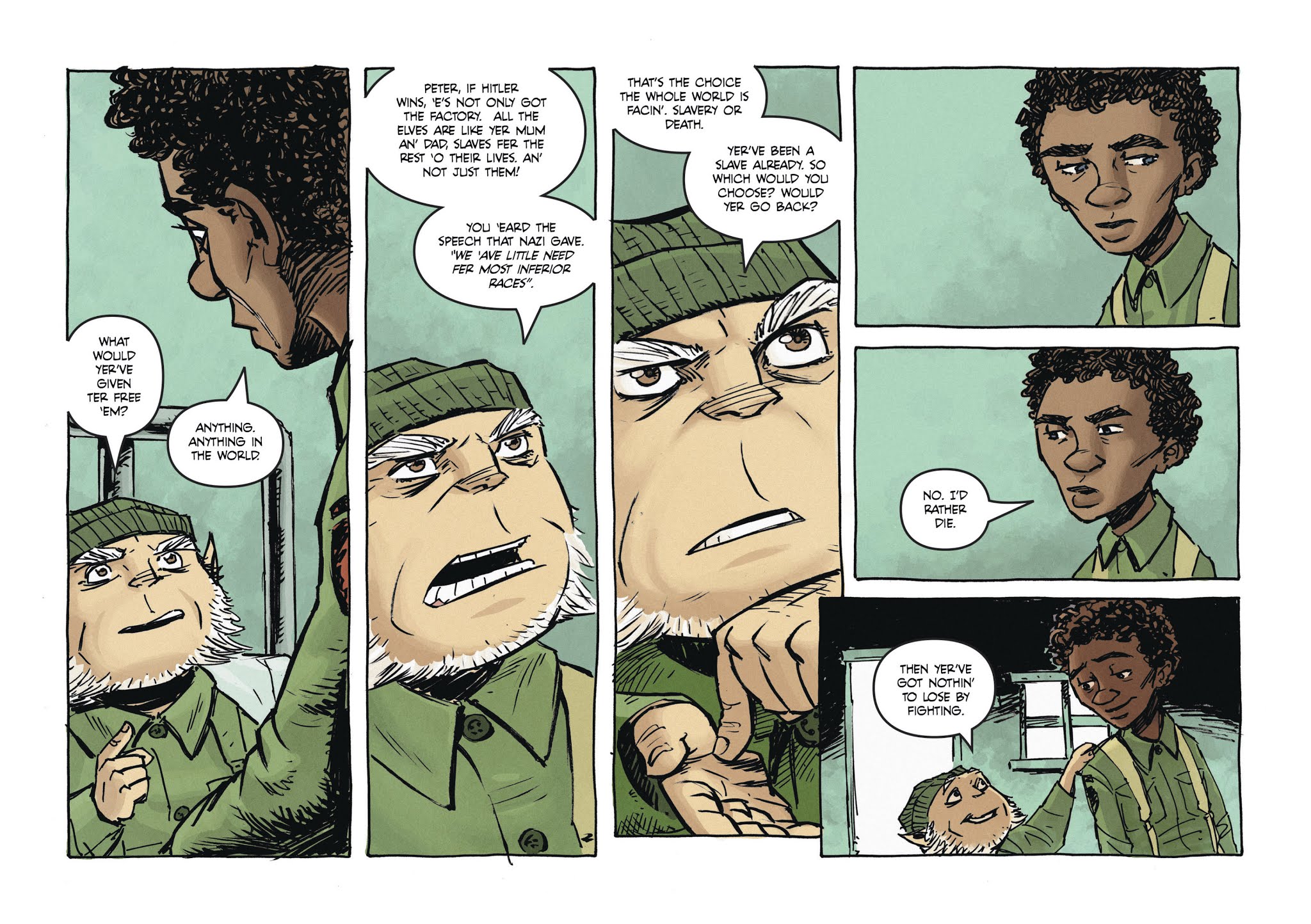 Read online Santa Claus vs. The Nazis comic -  Issue # TPB - 48