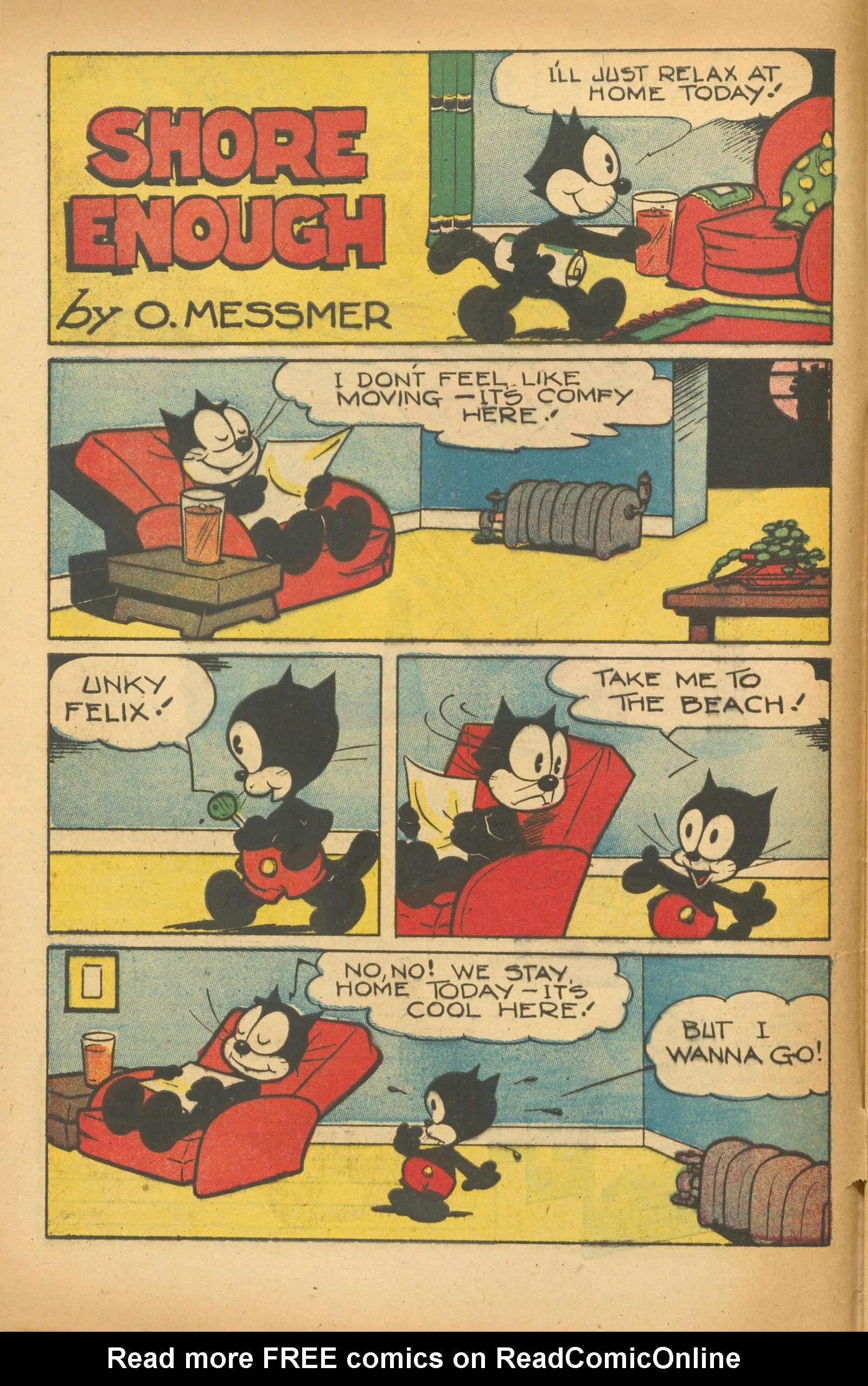 Read online Felix the Cat (1951) comic -  Issue #25 - 4