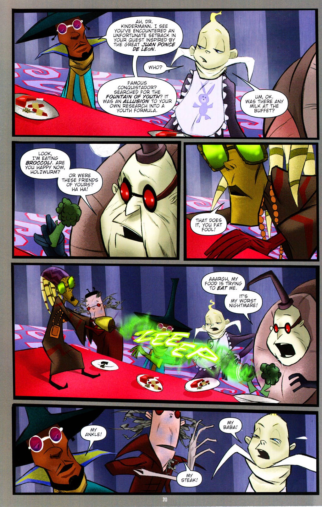 Read online Igor Movie Prequel comic -  Issue #4 - 22