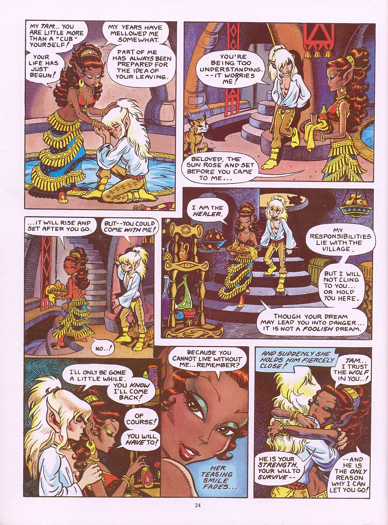 Read online ElfQuest (Starblaze Edition) comic -  Issue # TPB 2 - 34