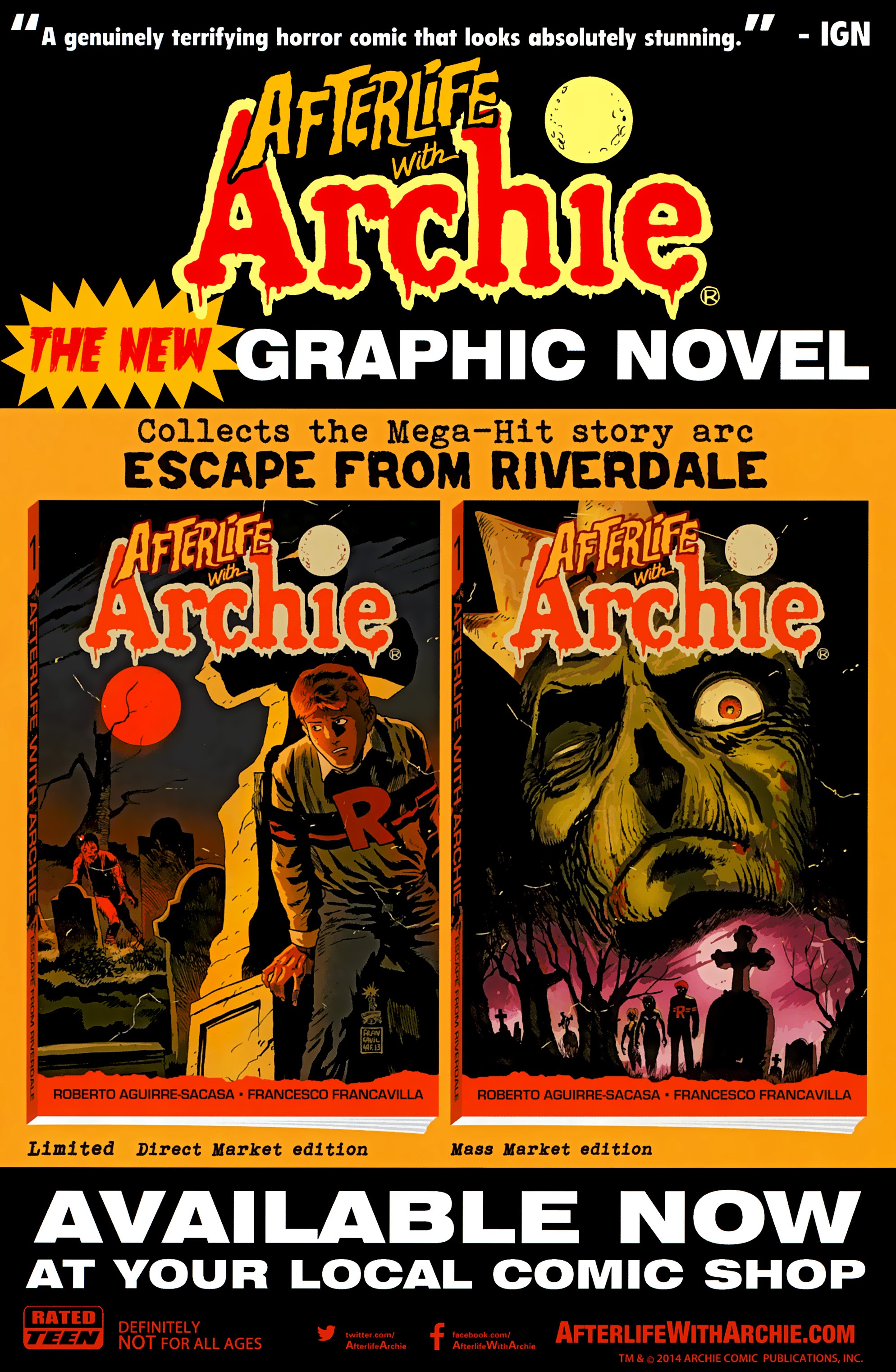 Read online Afterlife With Archie: Halloween ComicFest comic -  Issue # Full - 35