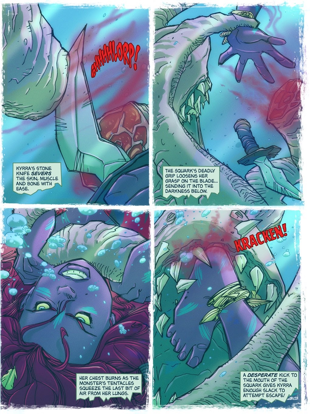 Read online Kyrra: Alien Jungle Girl comic -  Issue #0 - 3