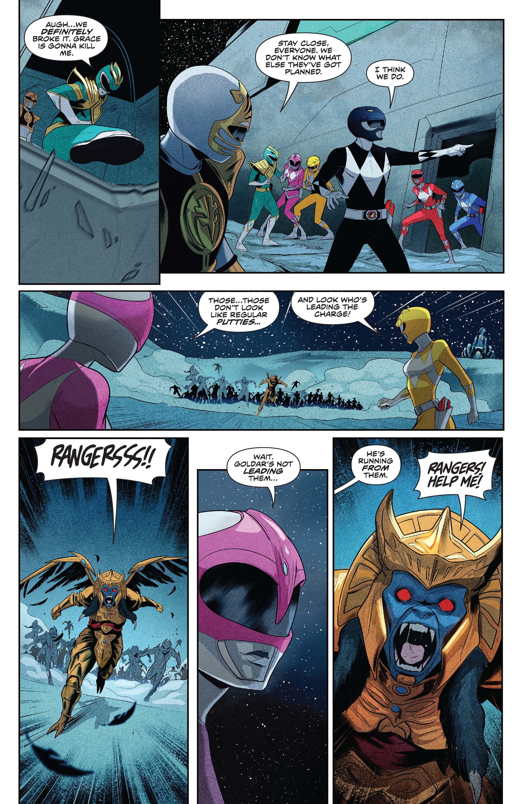 Read online Mighty Morphin Power Rangers comic -  Issue #101 - 15