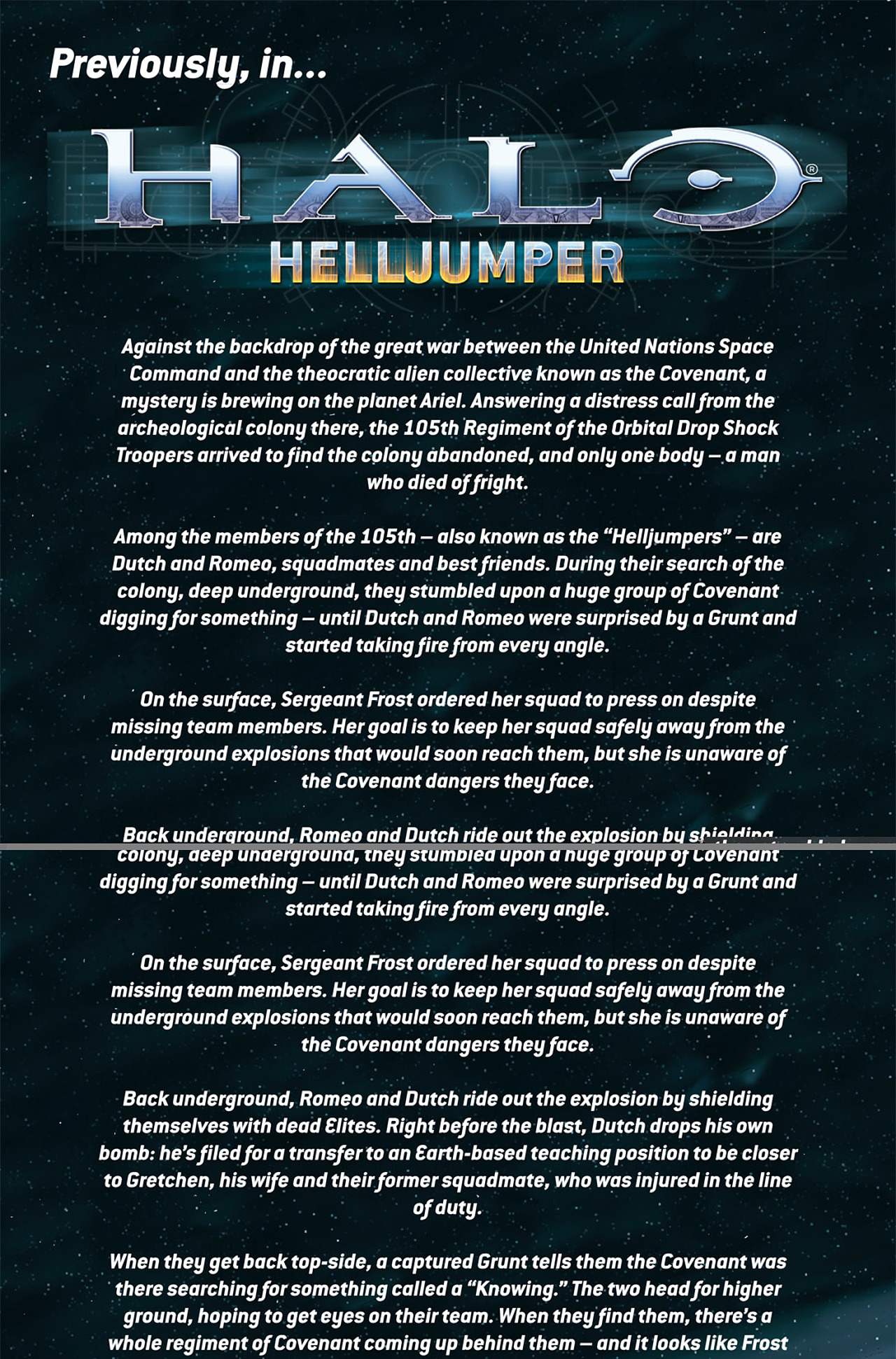 Read online Halo: Helljumper comic -  Issue # Full - 77
