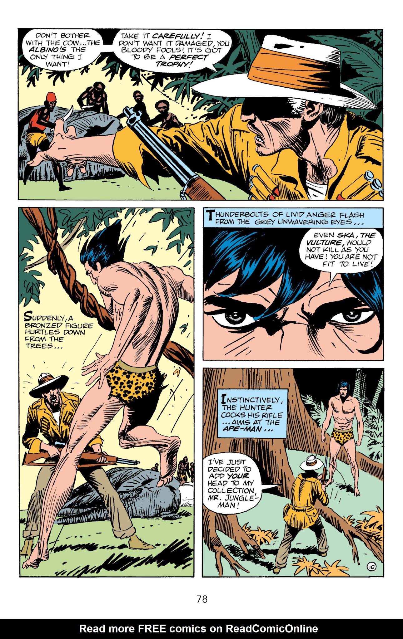 Read online Edgar Rice Burroughs' Tarzan The Joe Kubert Years comic -  Issue # TPB 2 (Part 1) - 78