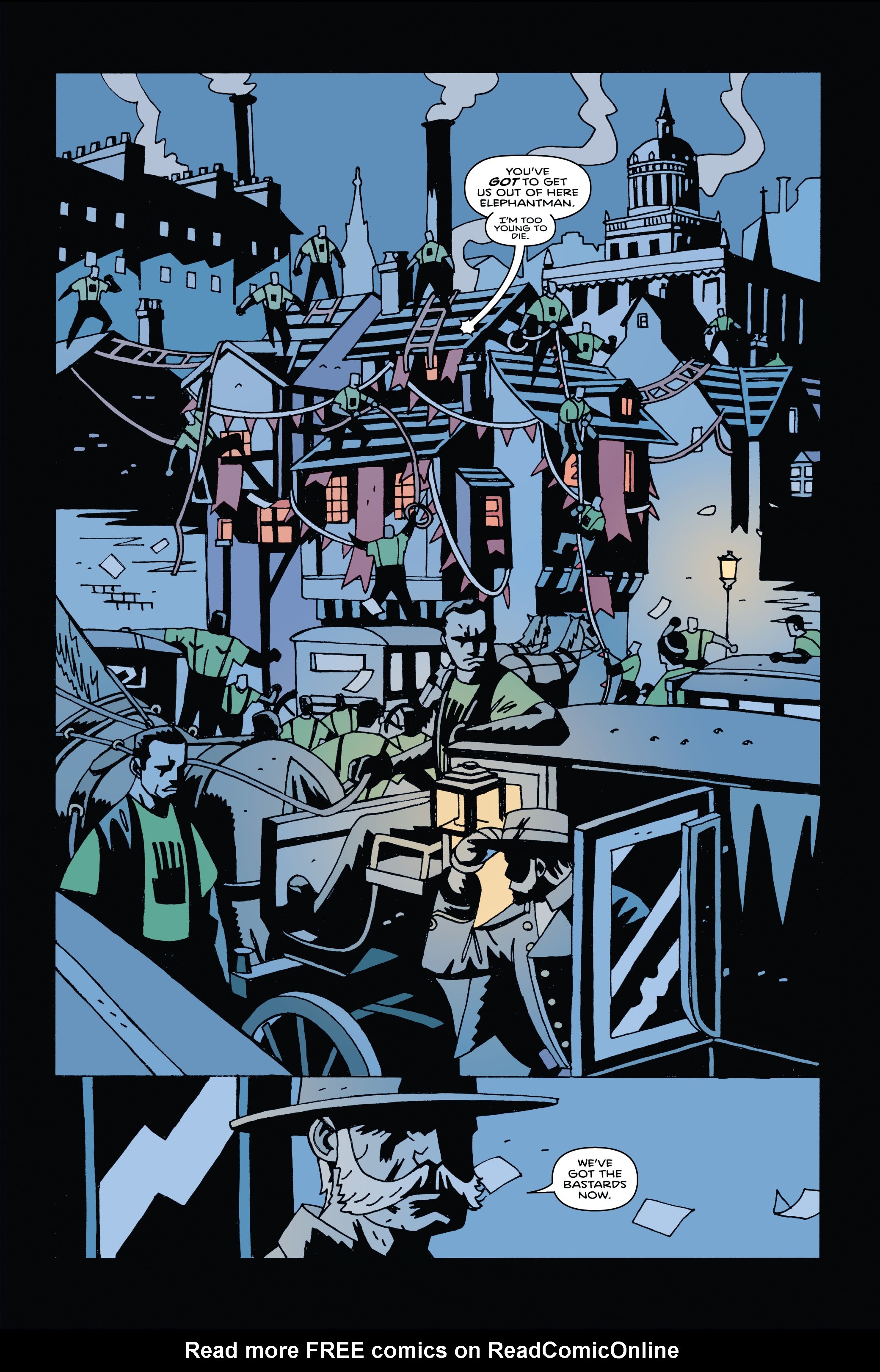Read online Merrick: The Sensational Elephantman comic -  Issue #10 - 17