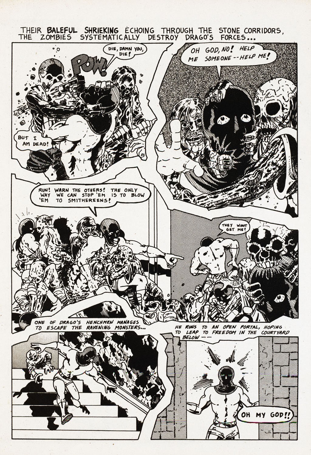 Read online Two-Fisted Zombies! comic -  Issue # Full - 30