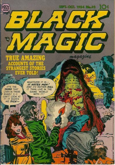 Read online Black Magic (1950) comic -  Issue #32 - 1