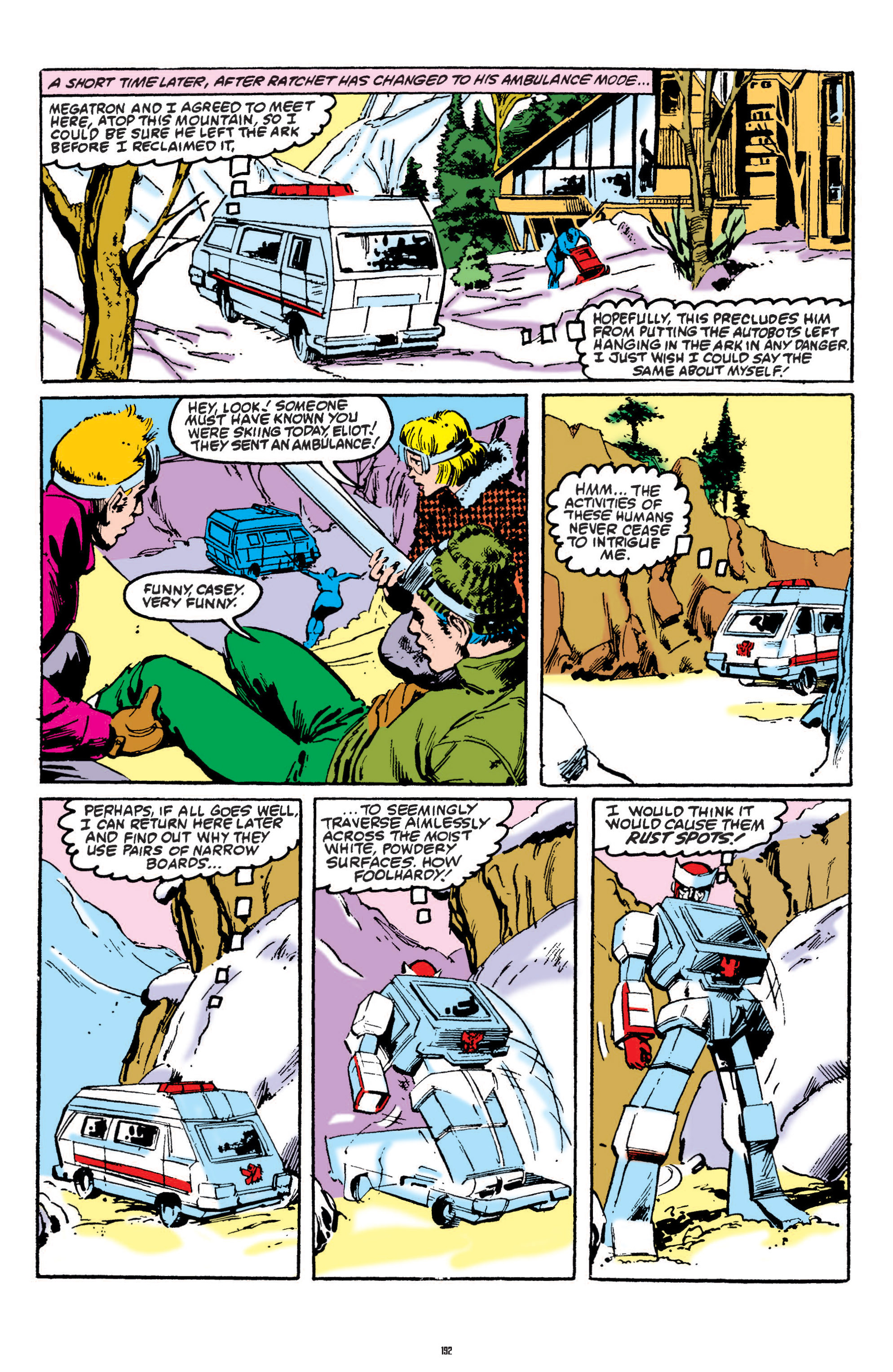 Read online The Transformers Classics comic -  Issue # TPB 1 - 193