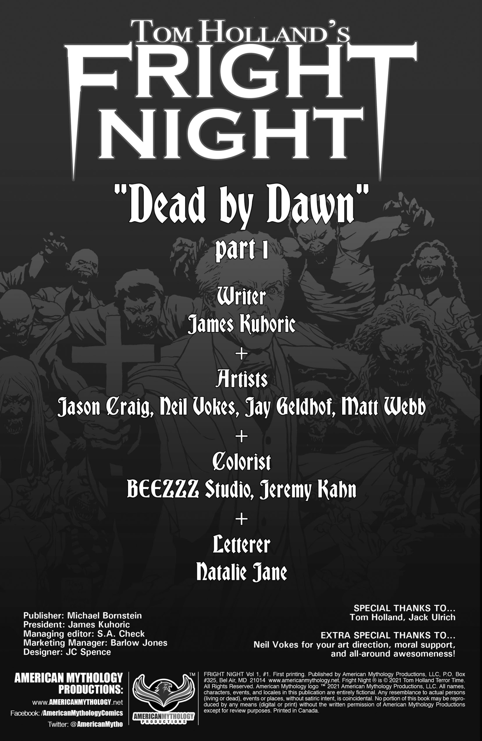Read online Fright Night (2021) comic -  Issue #1 - 2