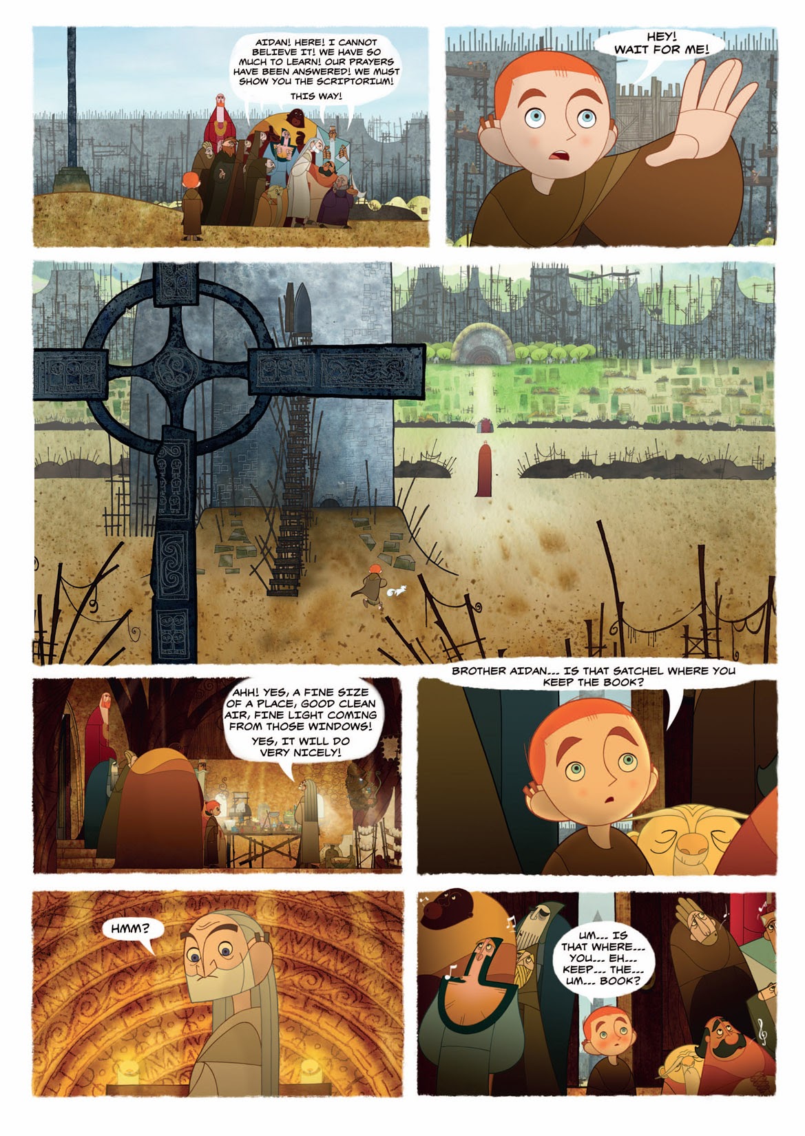 Read online The Secret Of Kells comic -  Issue # TPB - 26