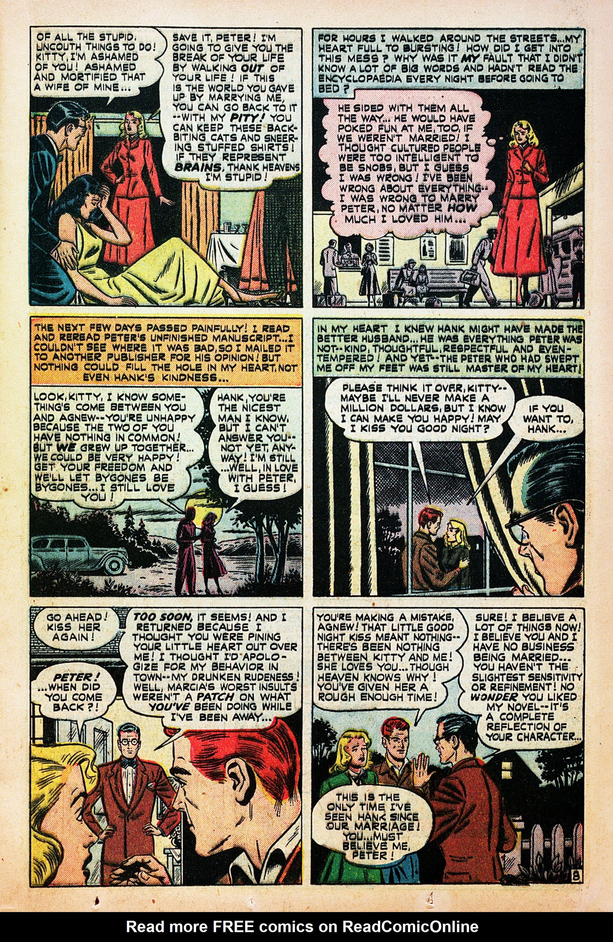 Read online Girl Comics (1949) comic -  Issue #4 - 21
