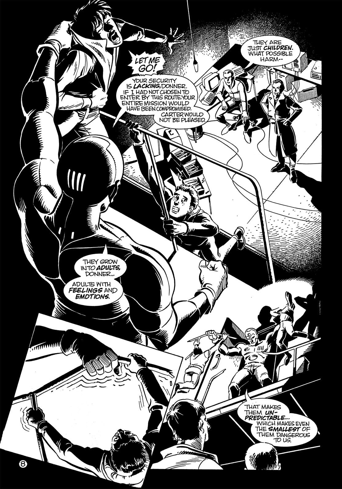 Read online Captain Harlock: The Machine People comic -  Issue #1 - 19