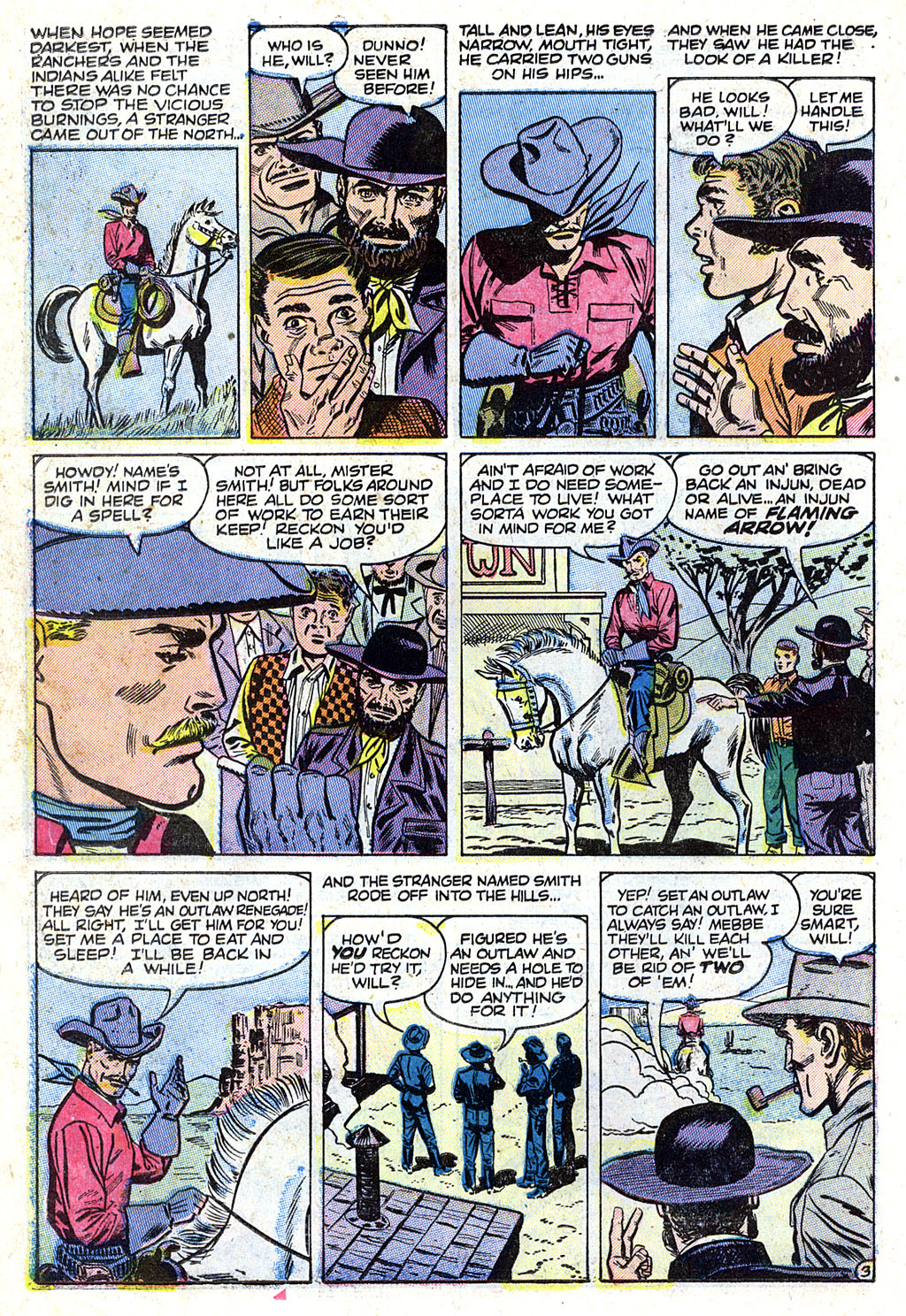 Read online Western Outlaws (1954) comic -  Issue #5 - 22