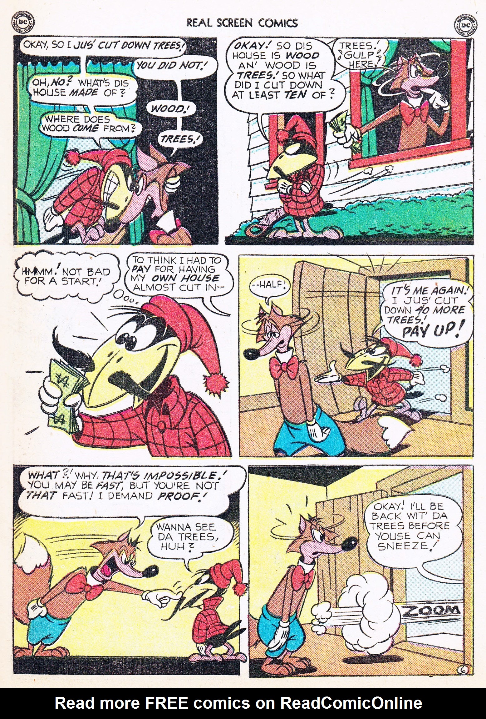 Read online Real Screen Comics comic -  Issue #37 - 8