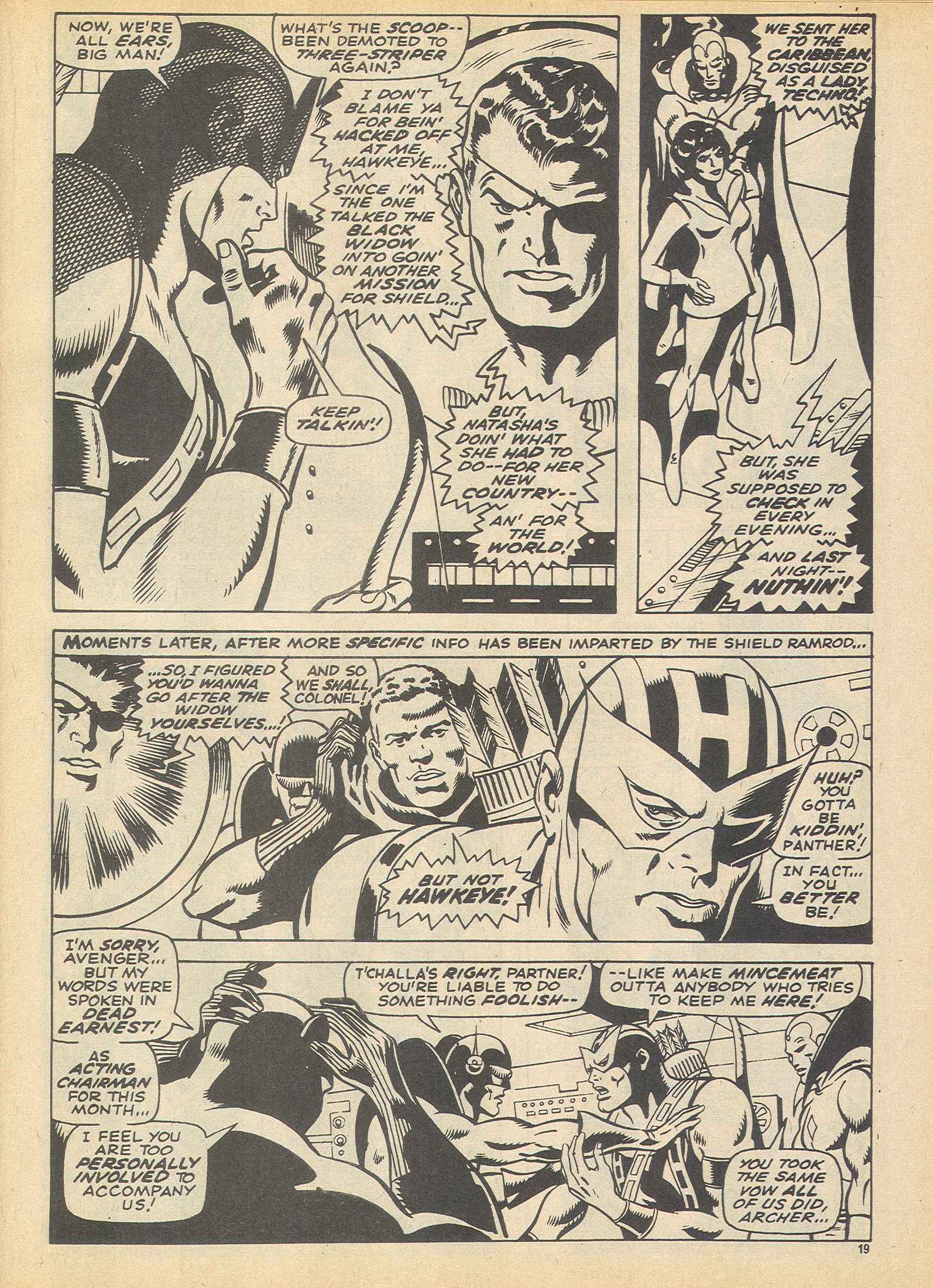 Read online The Avengers (1973) comic -  Issue #92 - 19