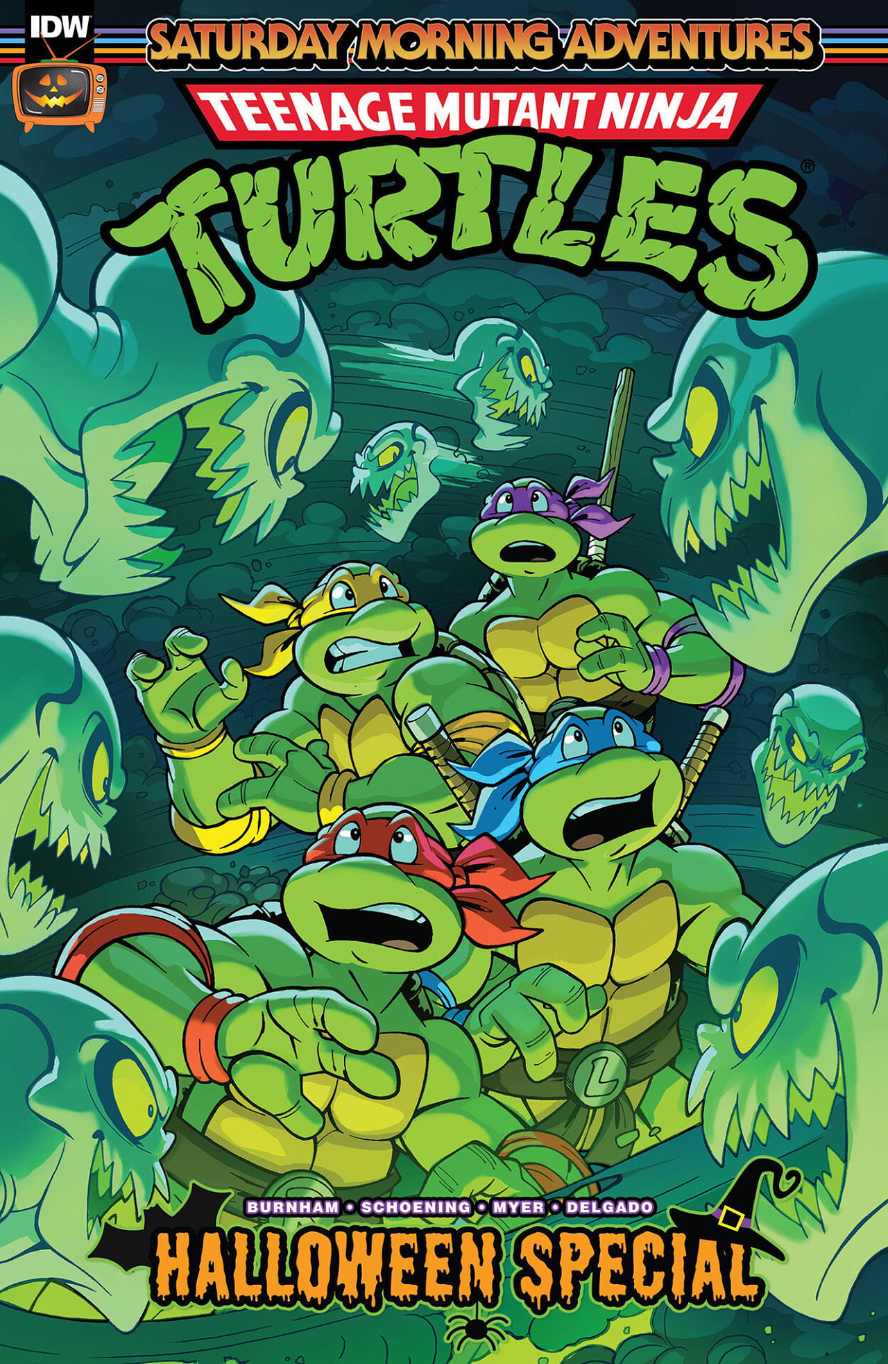 Read online Teenage Mutant Ninja Turtles: Saturday Morning Adventures – Halloween Special comic -  Issue # Full - 1