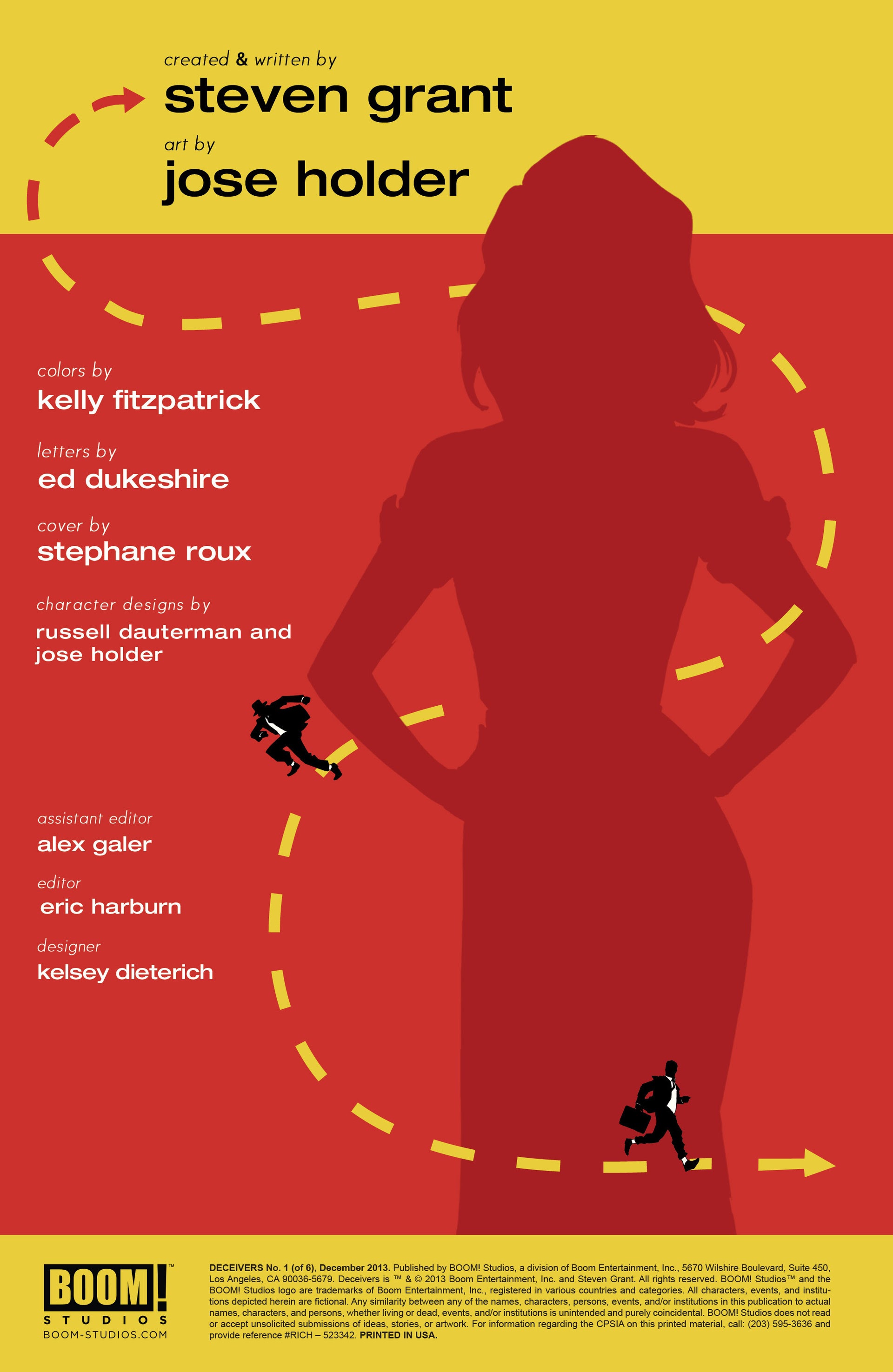 Read online Deceivers comic -  Issue #1 - 2