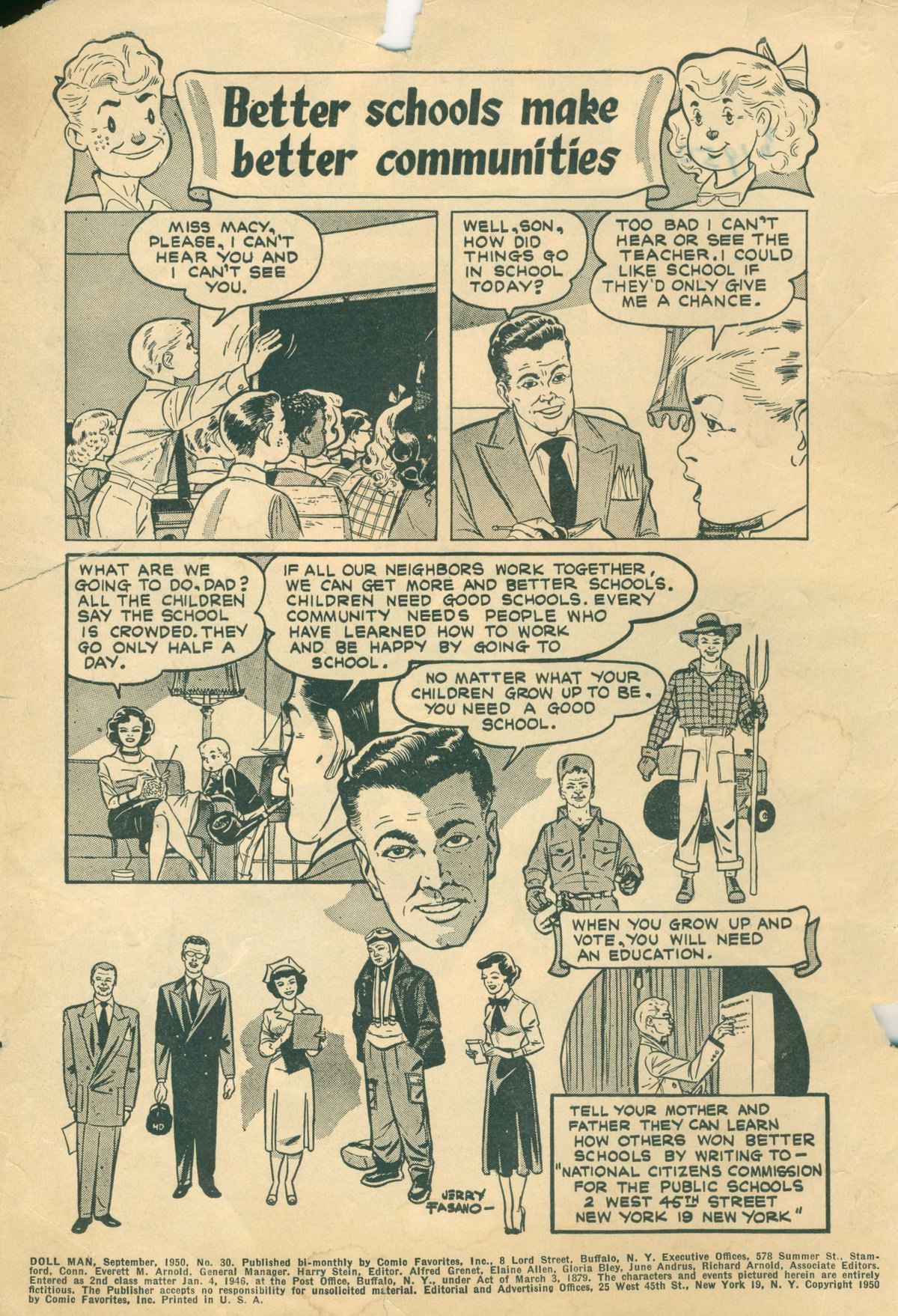 Read online Doll Man comic -  Issue #30 - 2