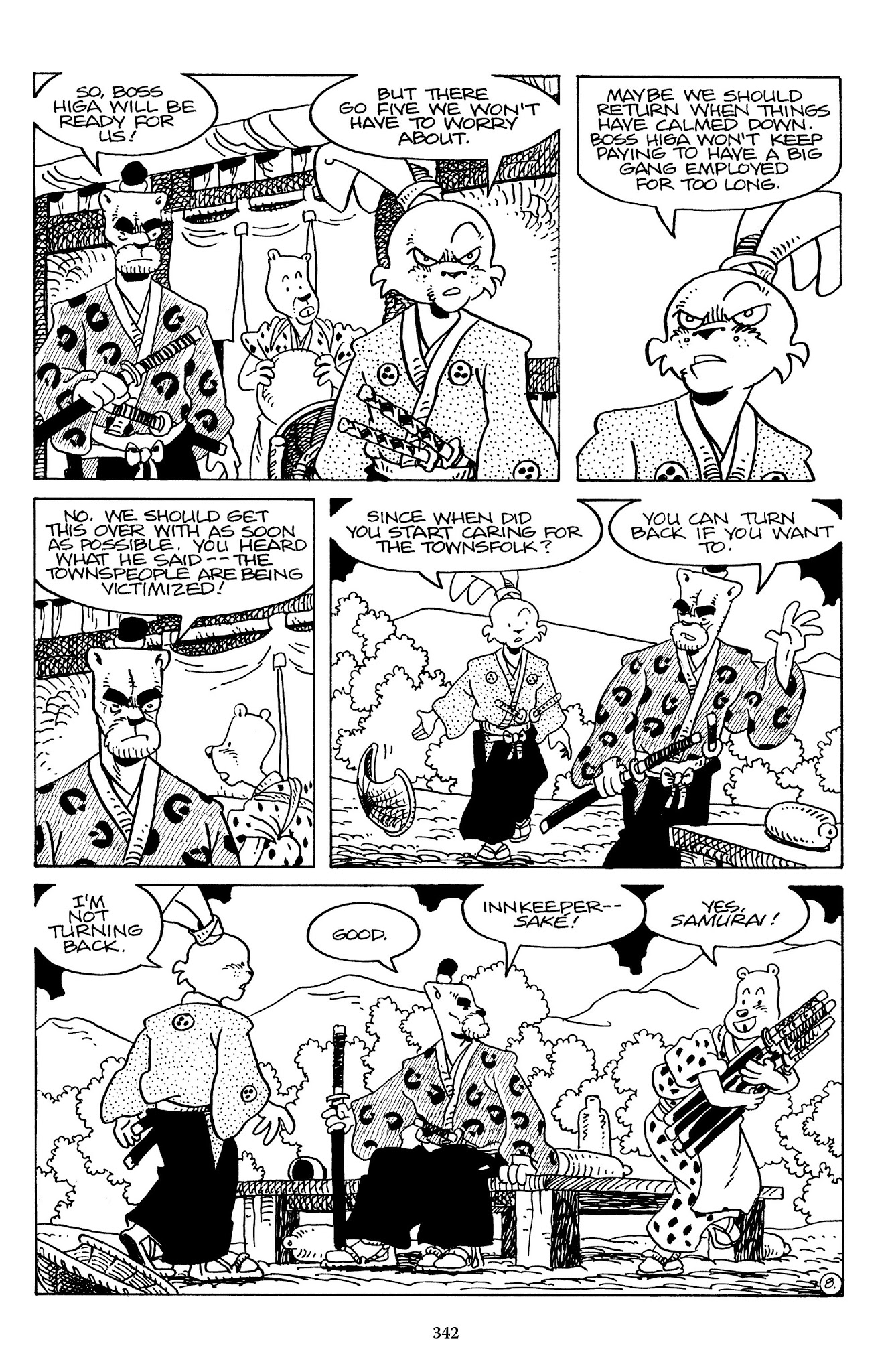 Read online The Usagi Yojimbo Saga comic -  Issue # TPB 7 - 337