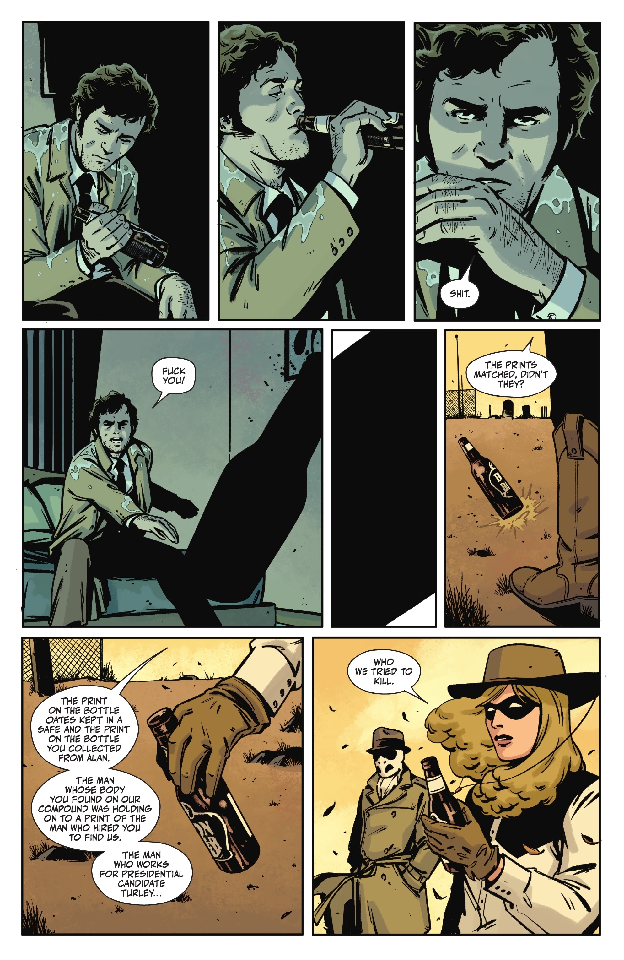 Read online Rorschach comic -  Issue #11 - 6