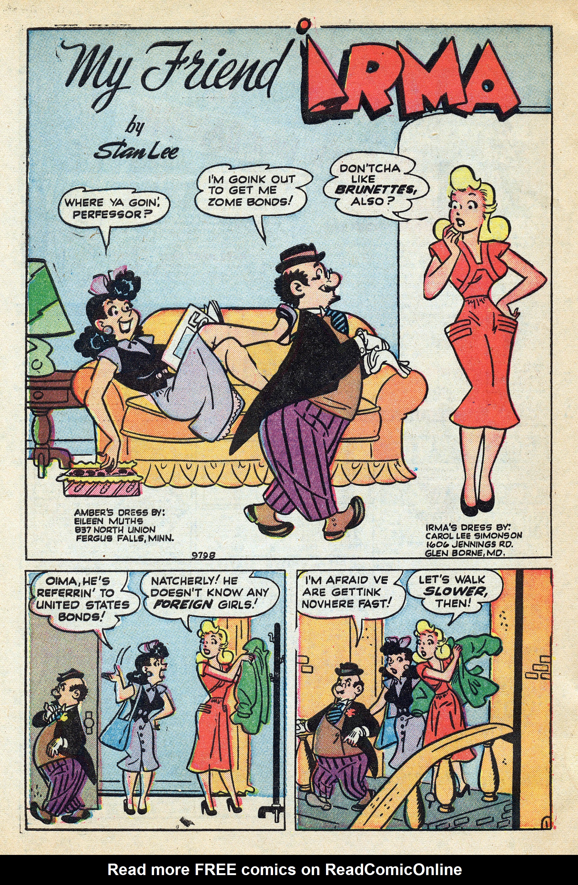 Read online My Friend Irma comic -  Issue #17 - 28