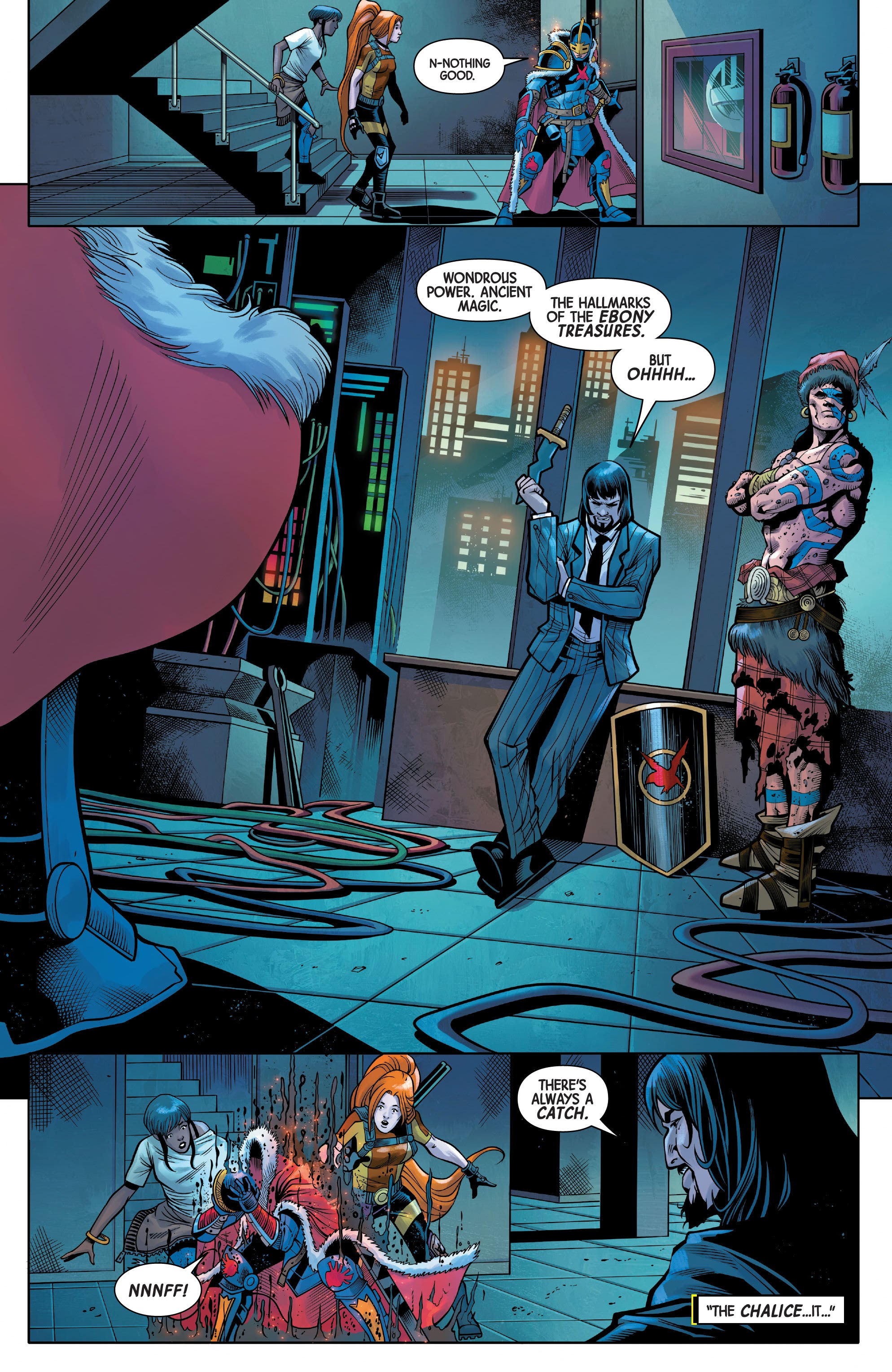 Read online Black Knight: Curse Of The Ebony Blade comic -  Issue #4 - 3