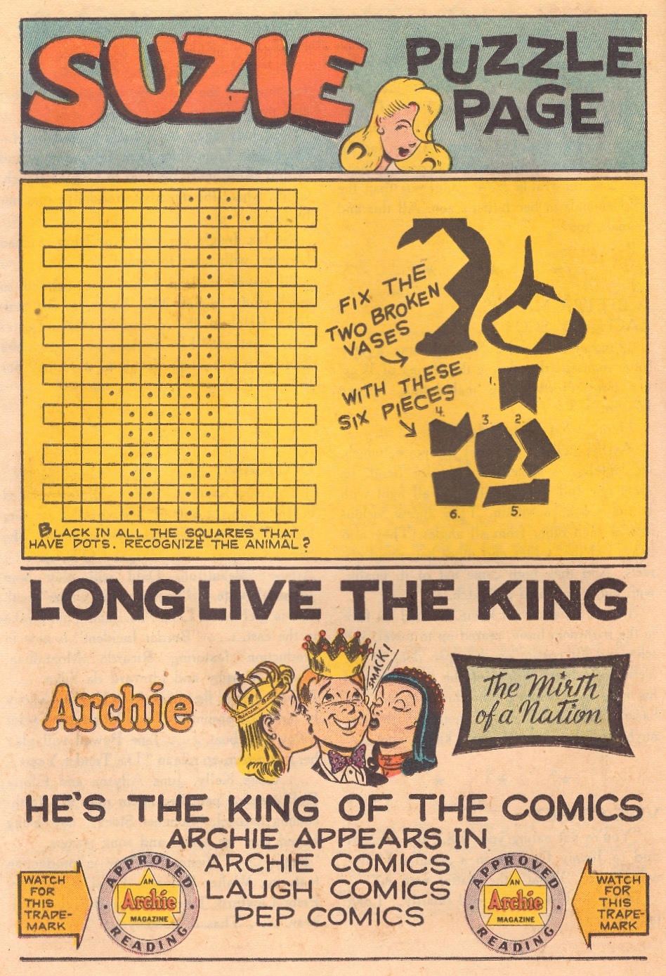 Read online Suzie Comics comic -  Issue #70 - 37