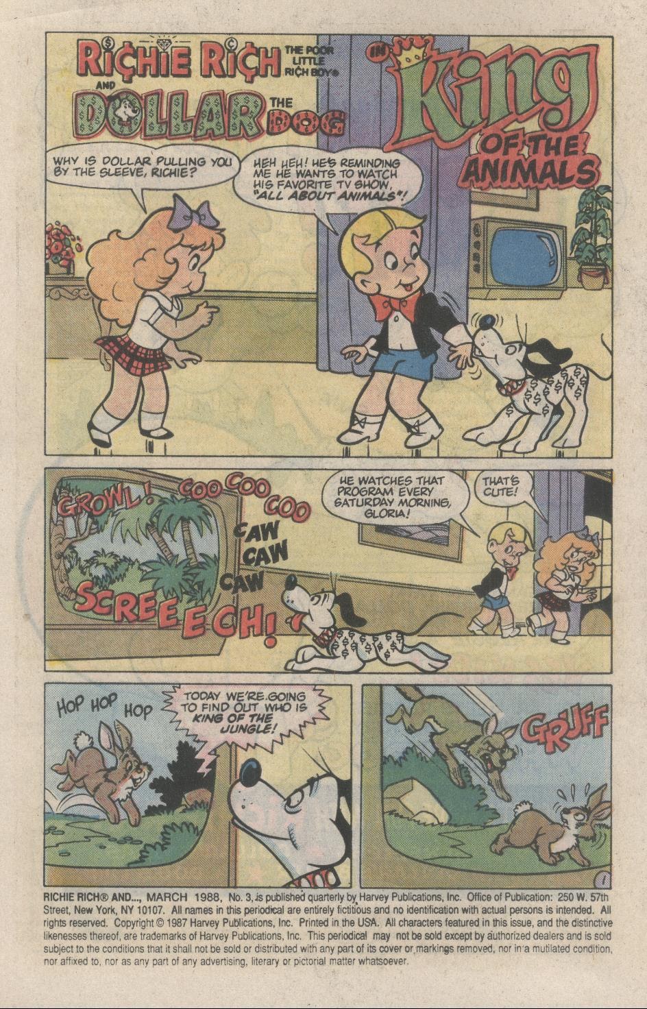 Read online Richie Rich And [...] comic -  Issue #3 - 4