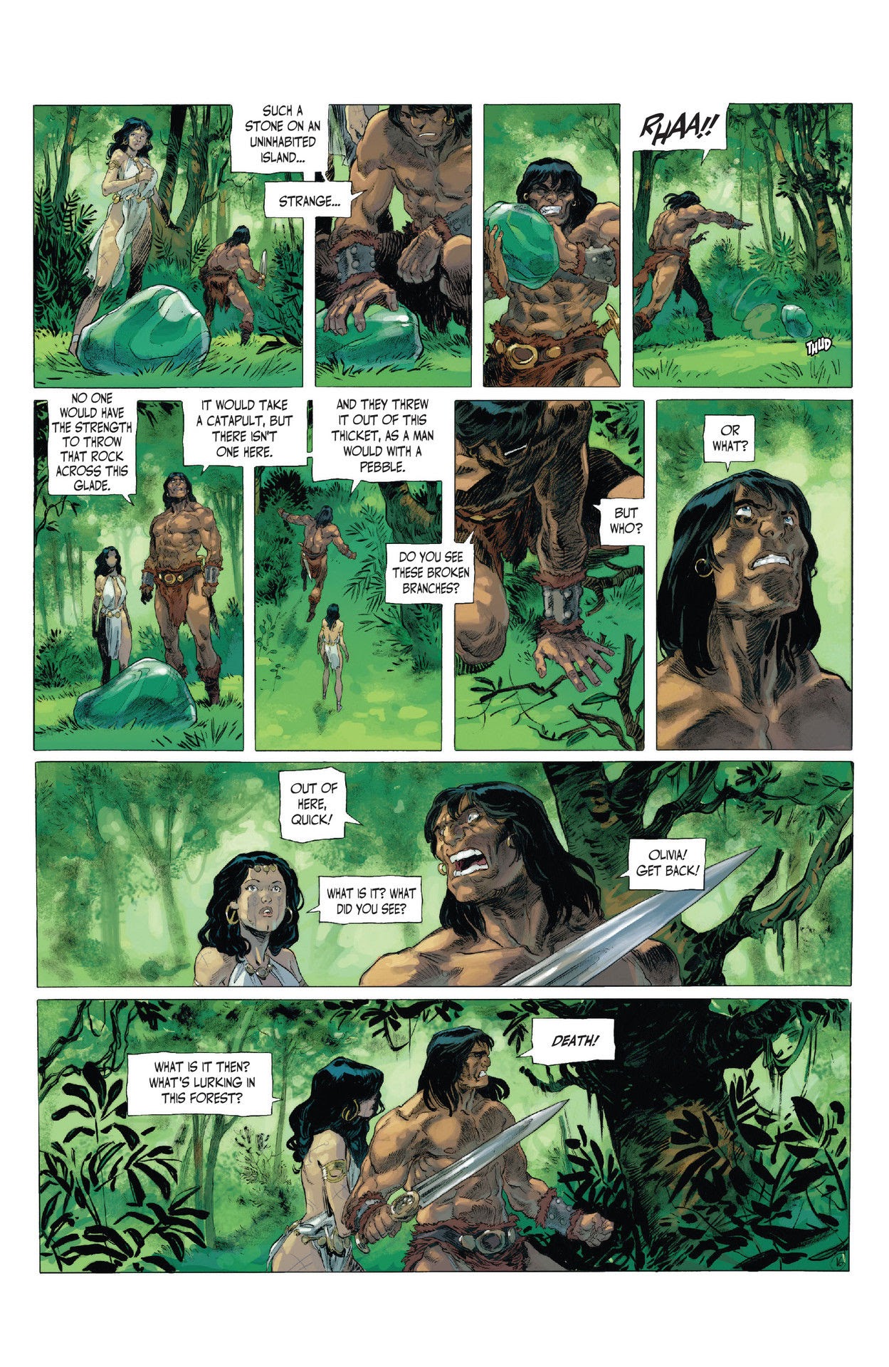 Read online The Cimmerian comic -  Issue # TPB 3 - 21