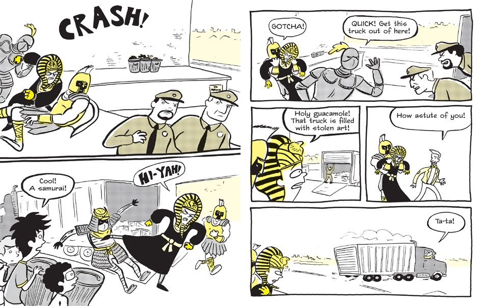 Read online Lunch Lady and the Field Trip Fiasco comic -  Issue # Full - 35