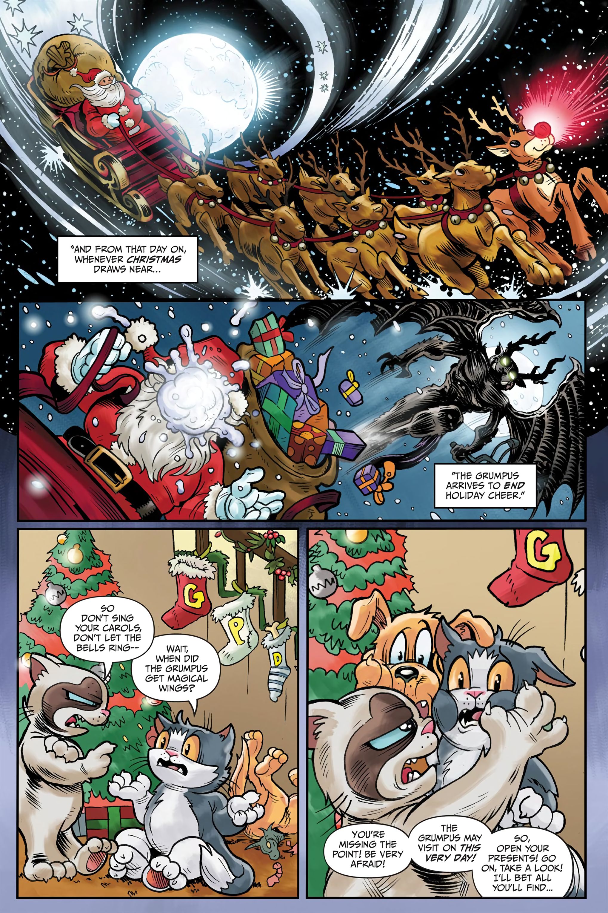 Read online Grumpy Cat: The Grumpus and Other Horrible Holiday Tales comic -  Issue # TPB - 18
