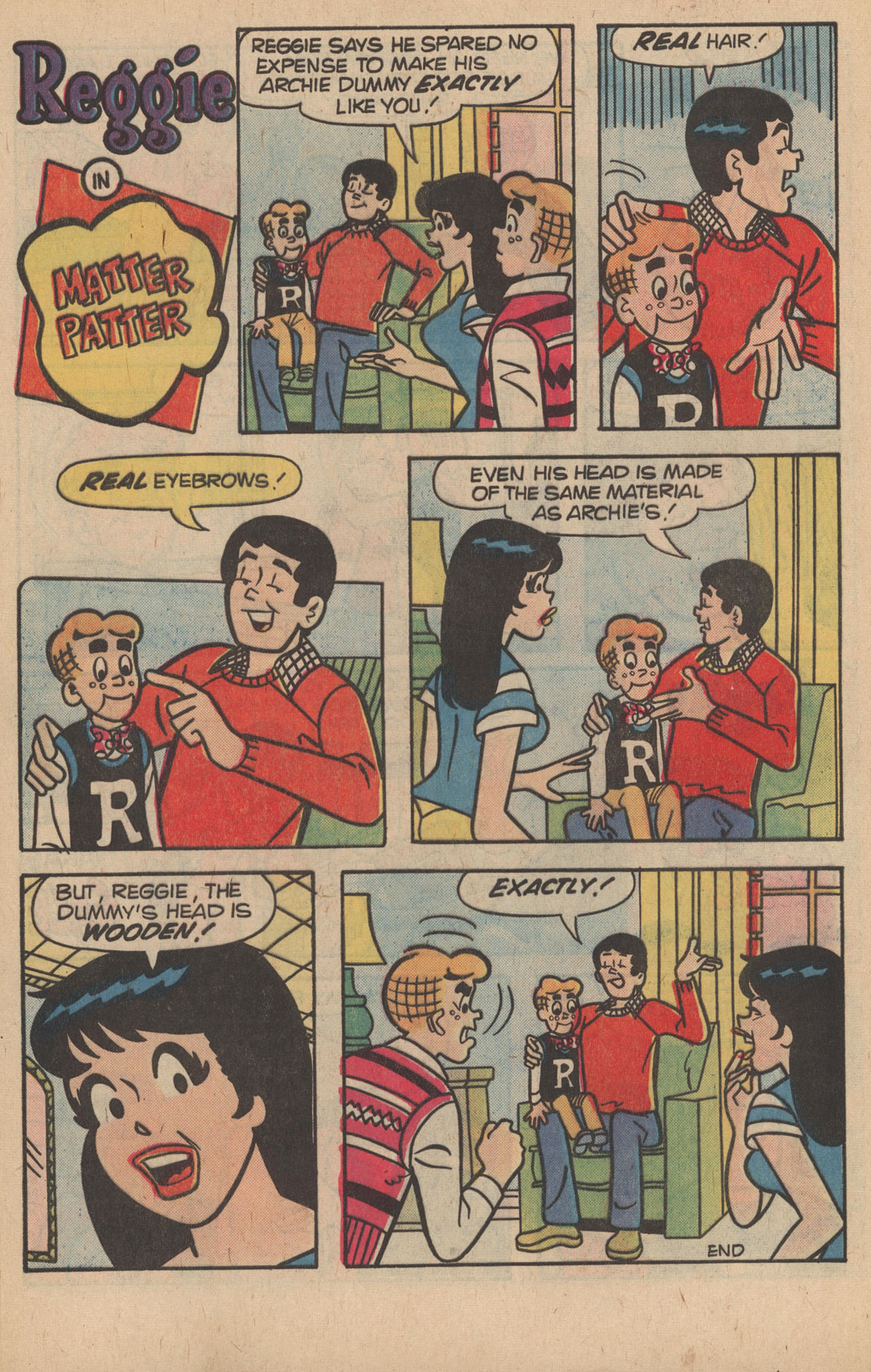 Read online Reggie's Wise Guy Jokes comic -  Issue #46 - 32