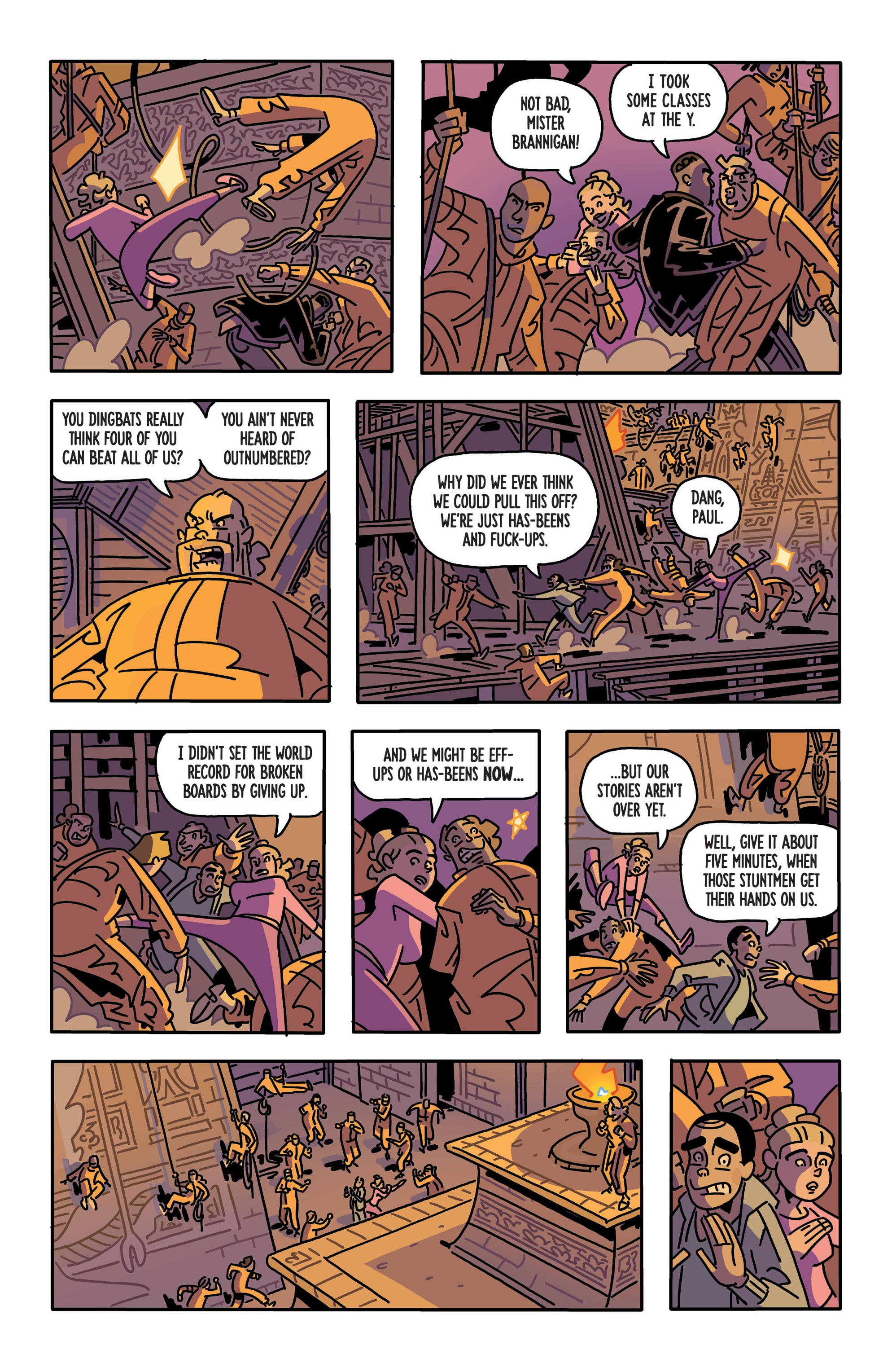 Read online The Six Sidekicks of Trigger Keaton comic -  Issue #5 - 7