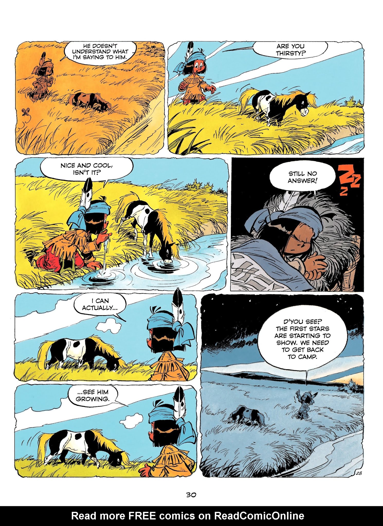 Read online Yakari comic -  Issue #15 - 31