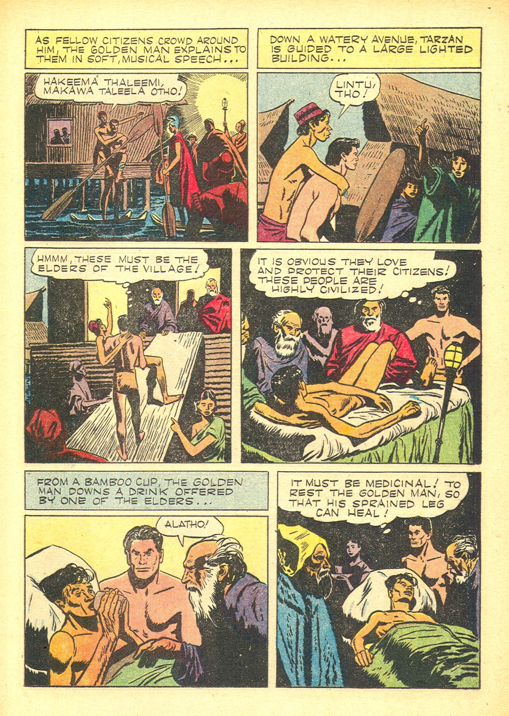 Read online Tarzan (1948) comic -  Issue #77 - 25