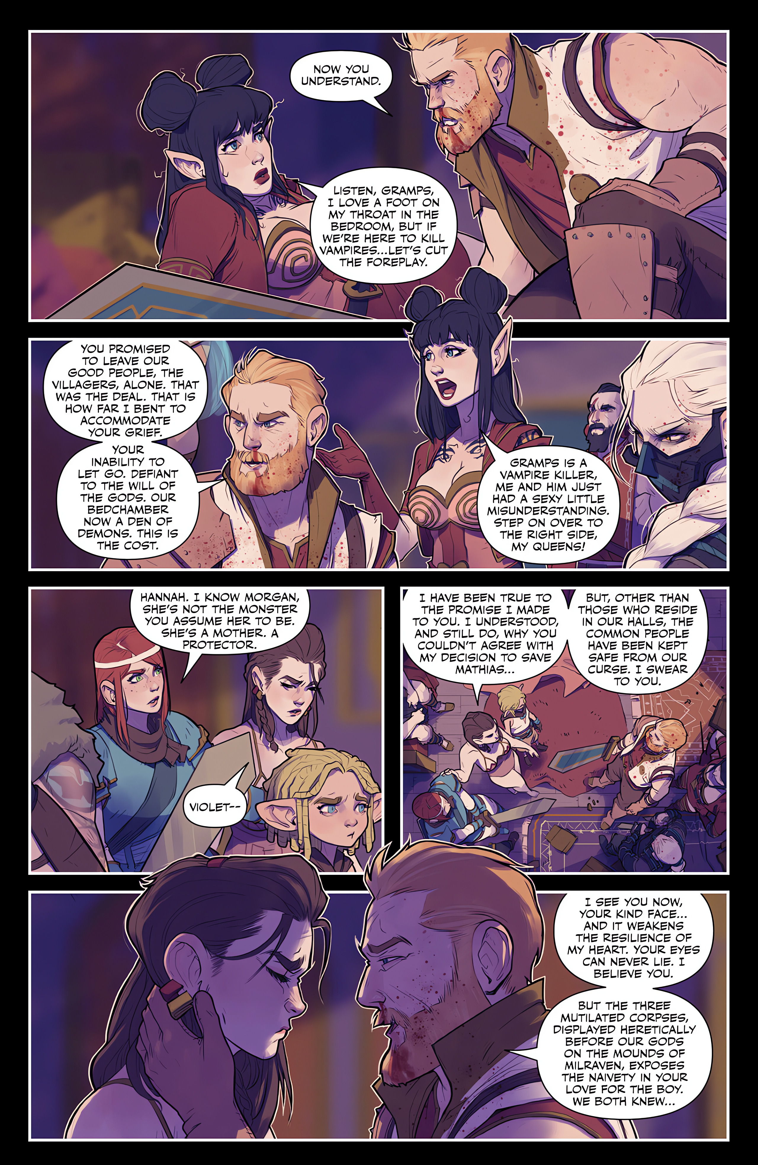 Read online Rat Queens: Sisters Warriors Queens comic -  Issue # TPB - 53