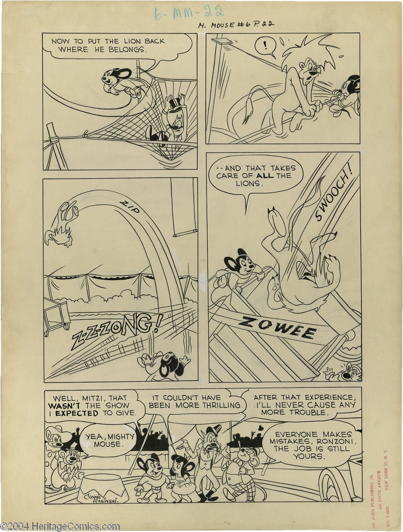 Read online Paul Terry's Mighty Mouse Comics comic -  Issue #6 - 4