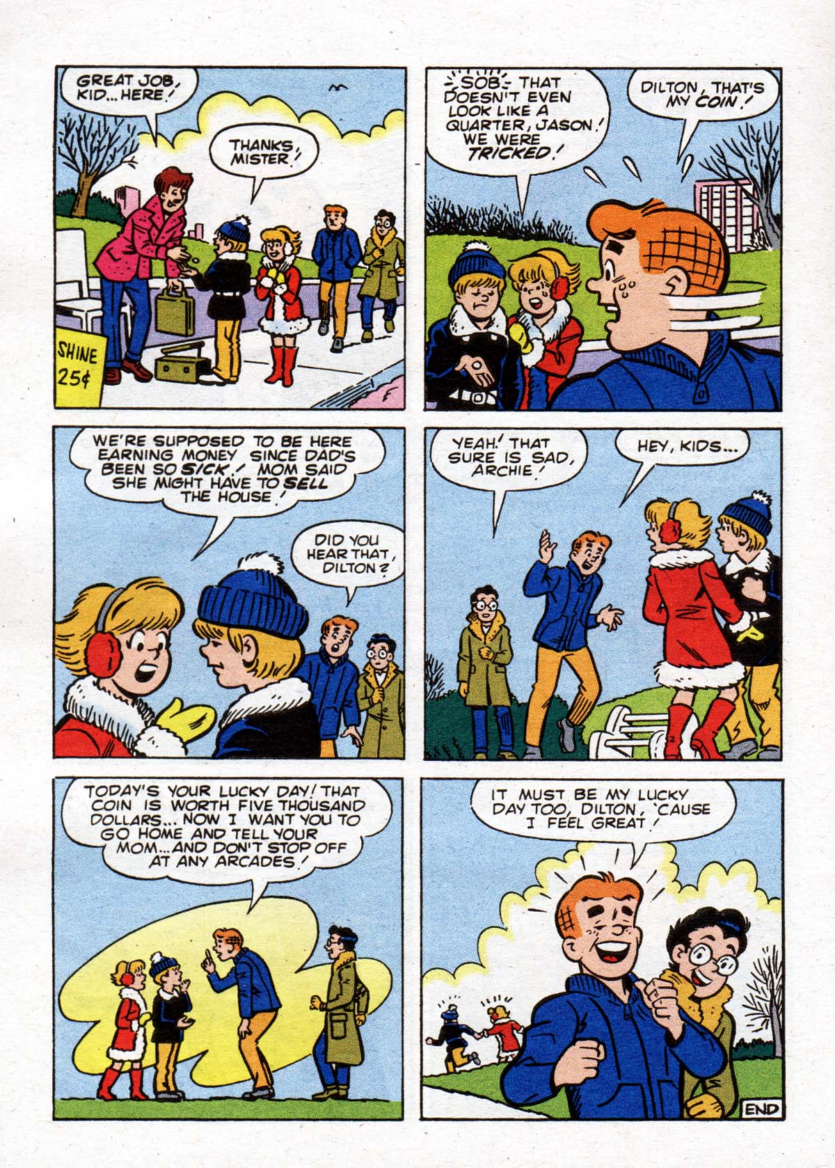 Read online Archie's Double Digest Magazine comic -  Issue #140 - 130
