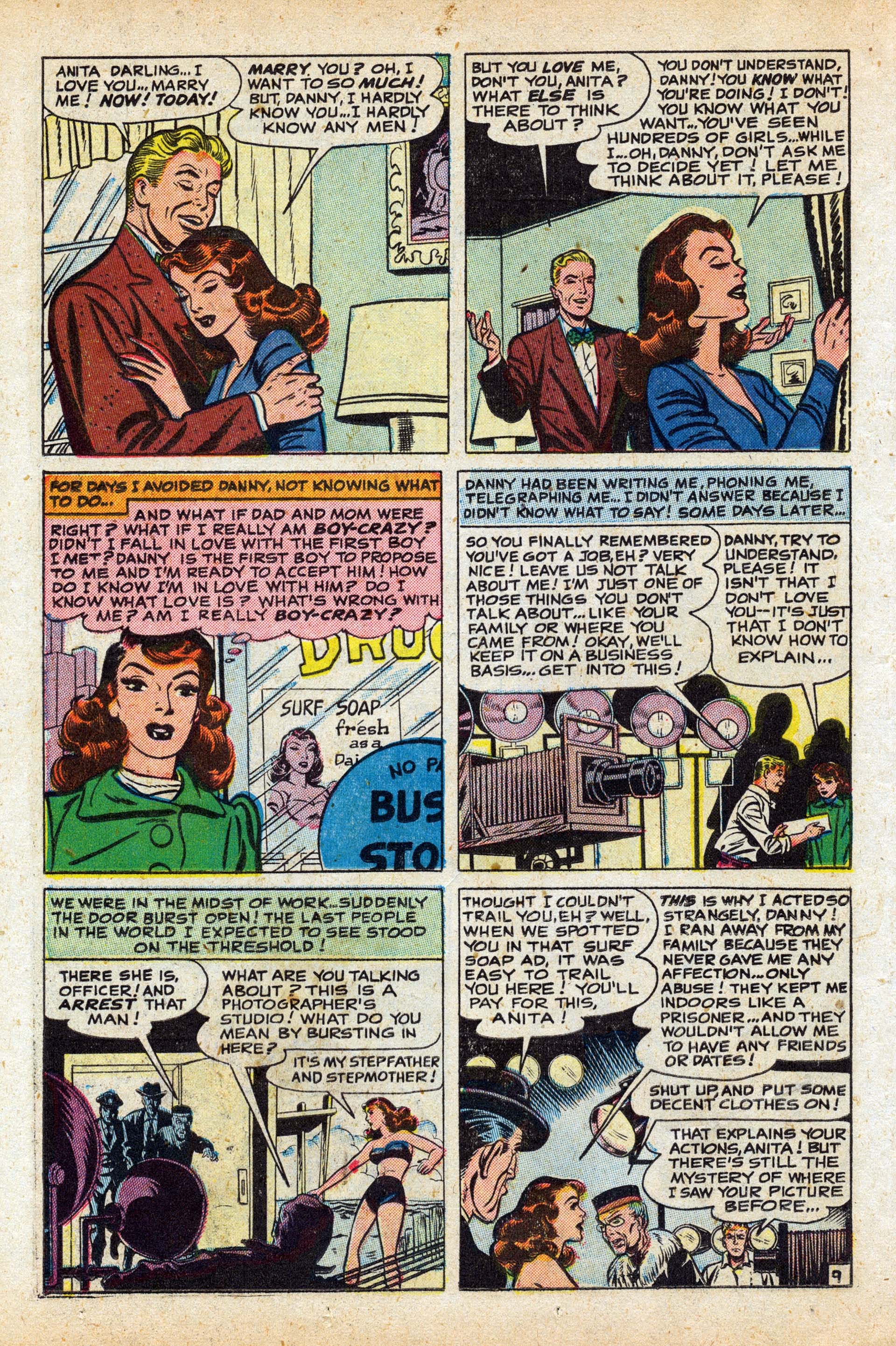 Read online Love Romances comic -  Issue #12 - 36